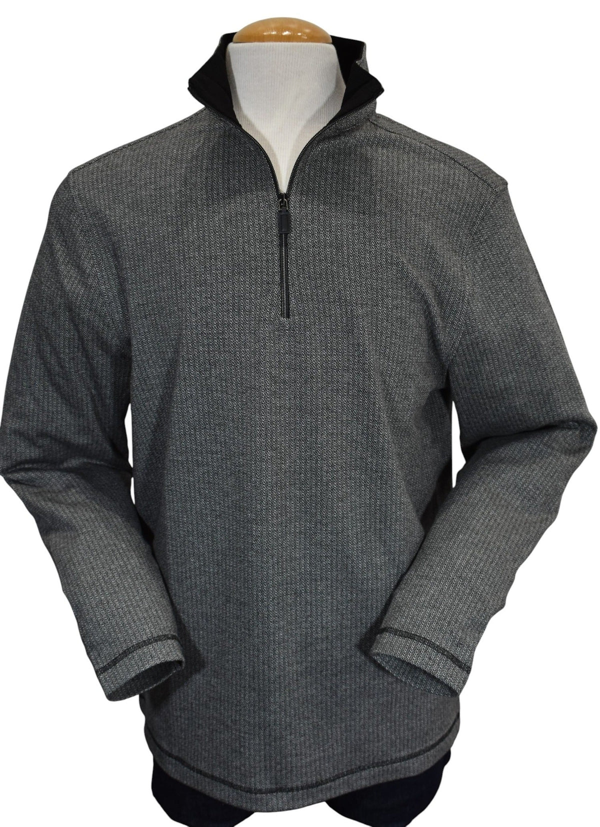 Charcoal Aspen Quarter Zip (110)