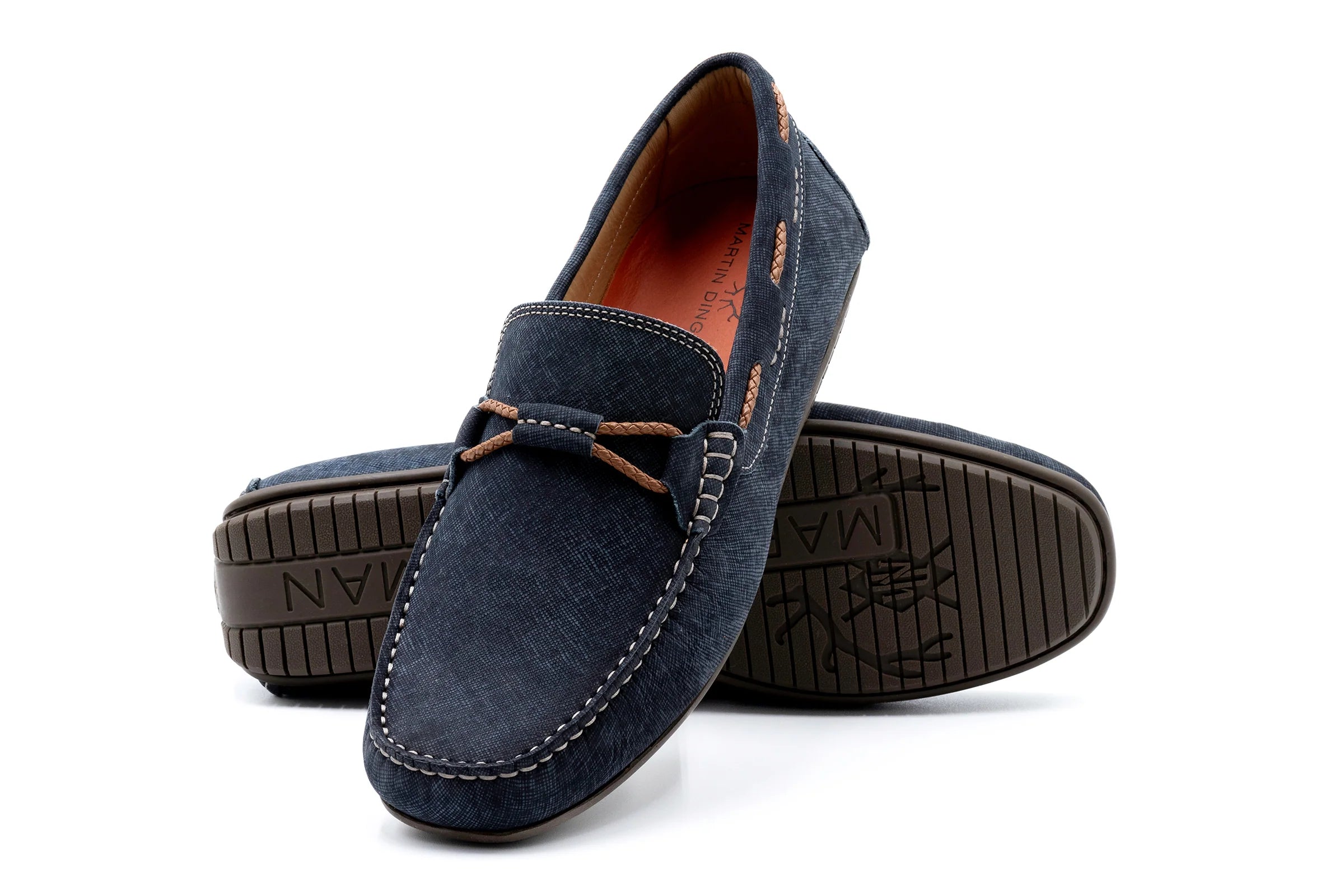 Bermuda Nubuck Braided Bit Loafers (530575)