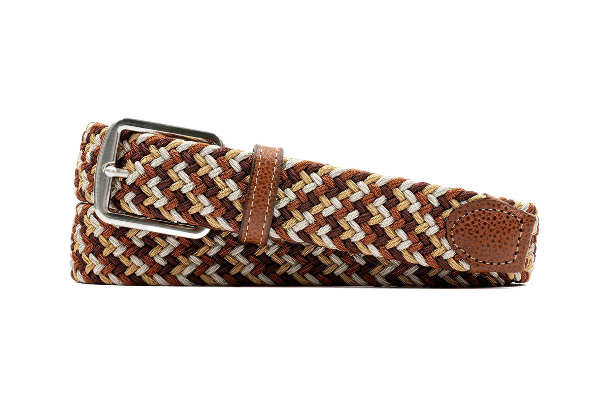 Newport Woven Italian Rayon Elastic Belt (61353)
