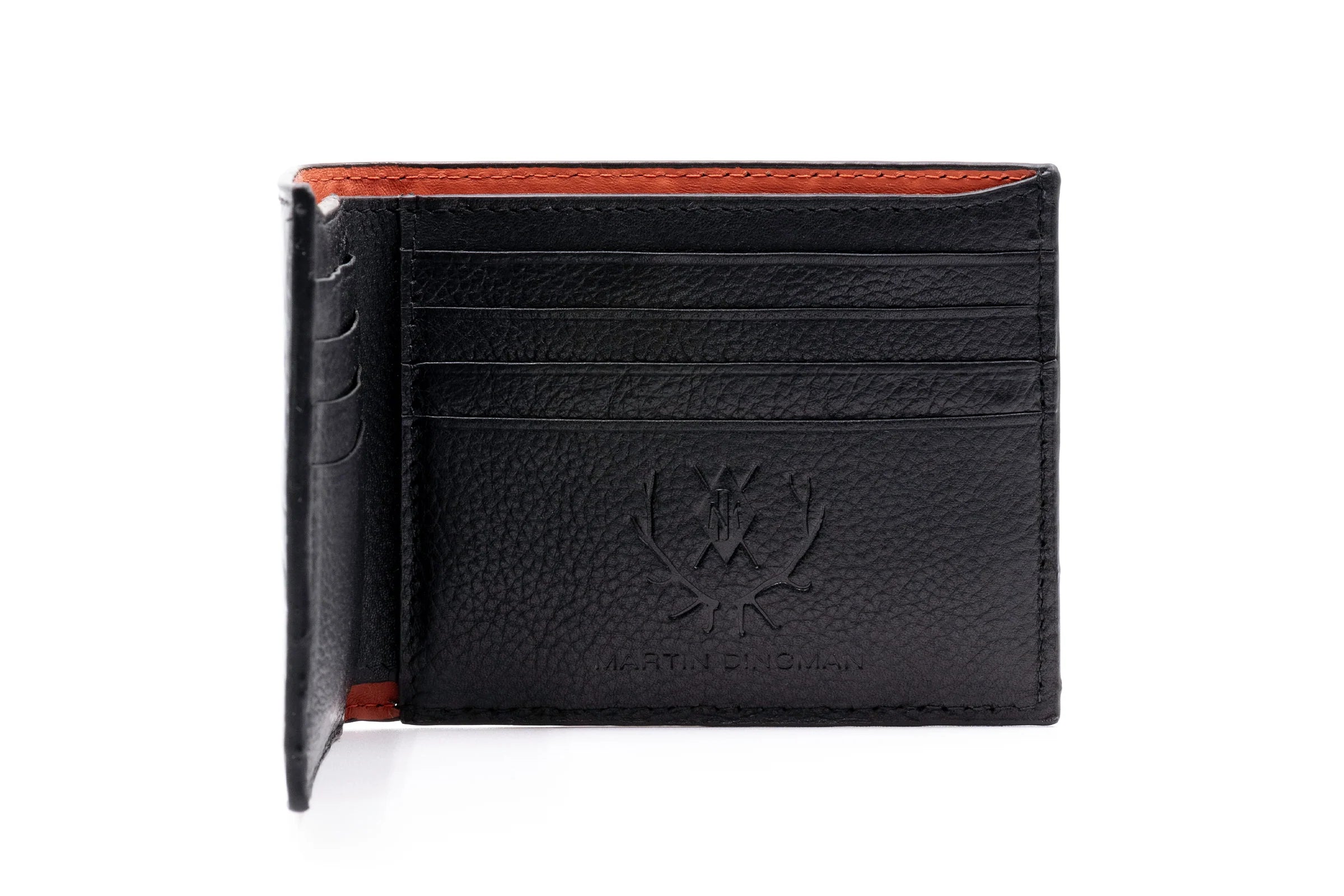Anthony Alligator Grain Billfold - Black (86210)