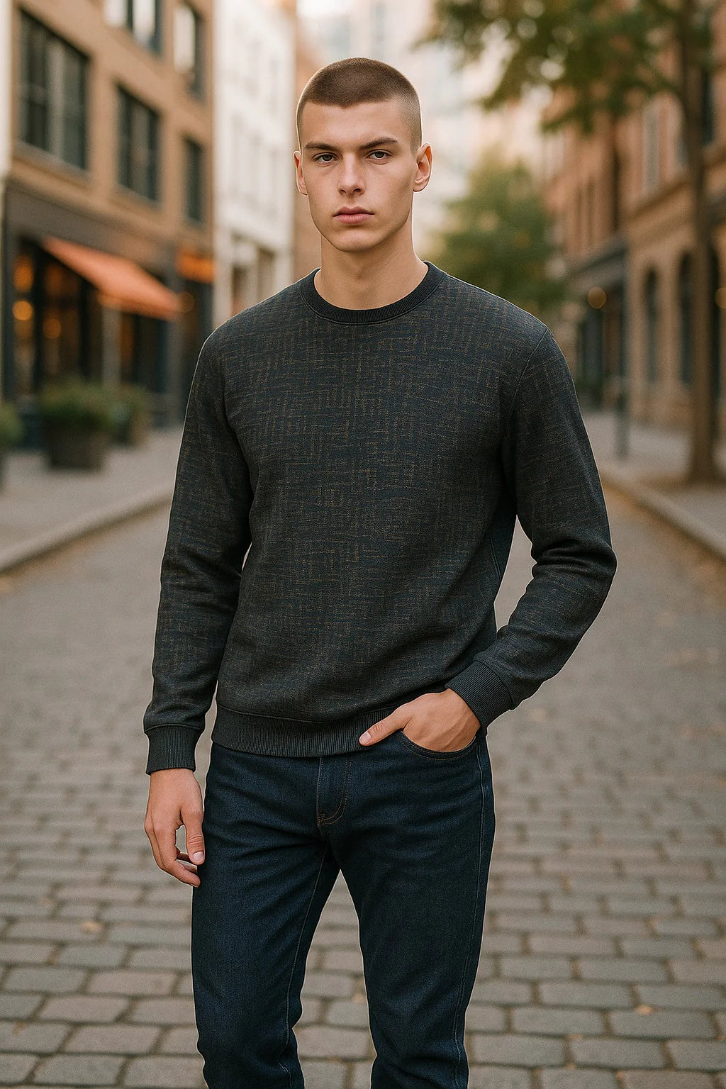 Carmel Crew Neck Pullover (955)