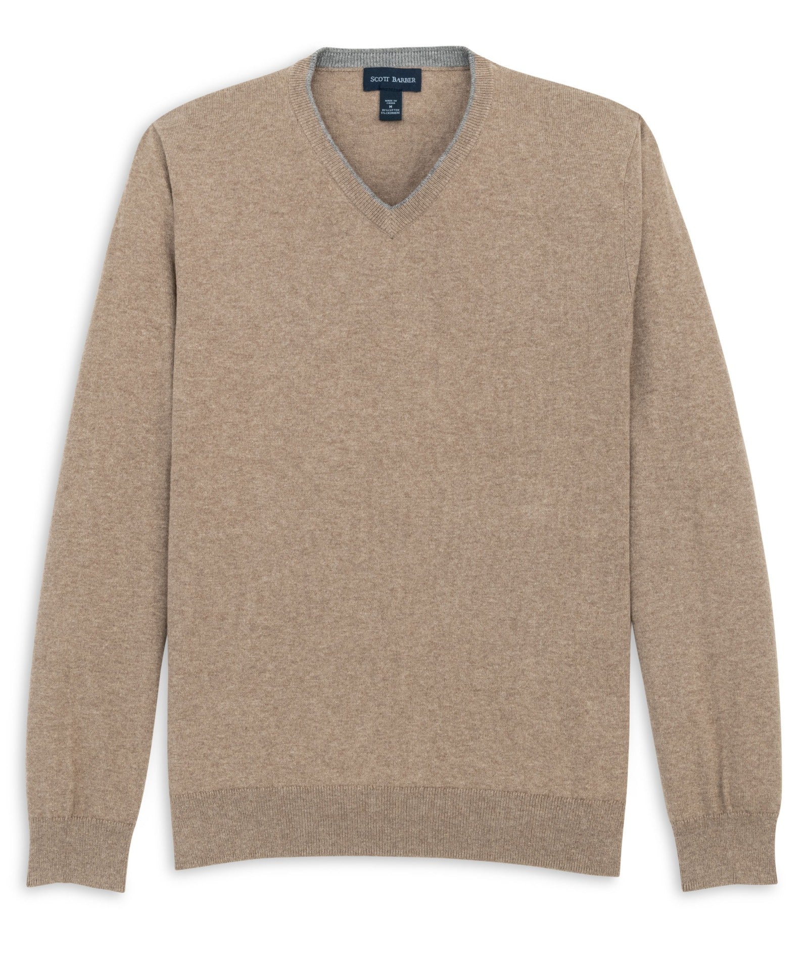 The Classic Cashmere V-Neck Sweater (S77201)