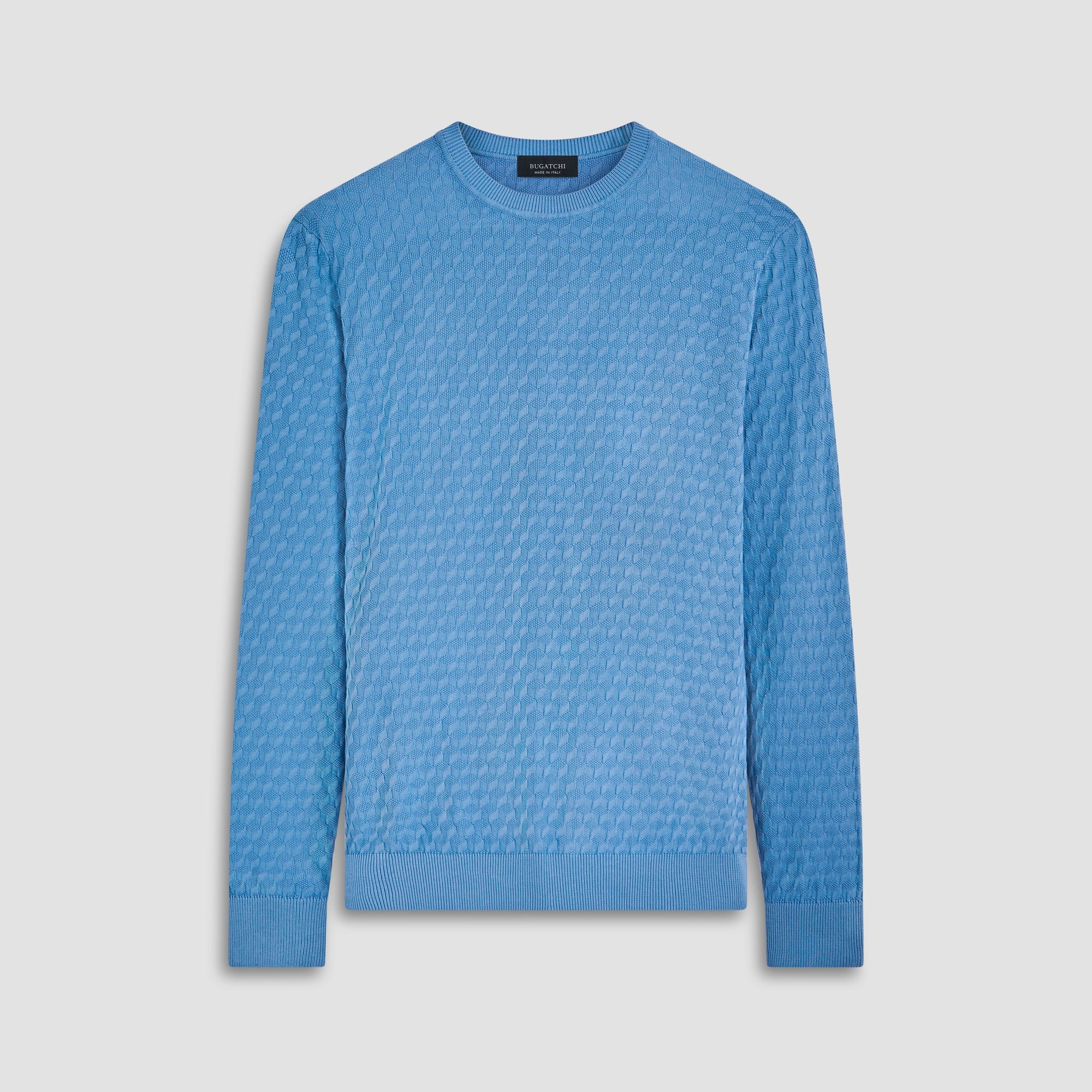 Mixed Stitch Crew Neck Sweater (DH300CN1)