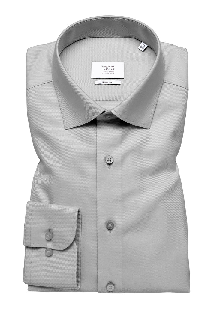 Royal Twill Kent Collar Dress Shirt (Slim)