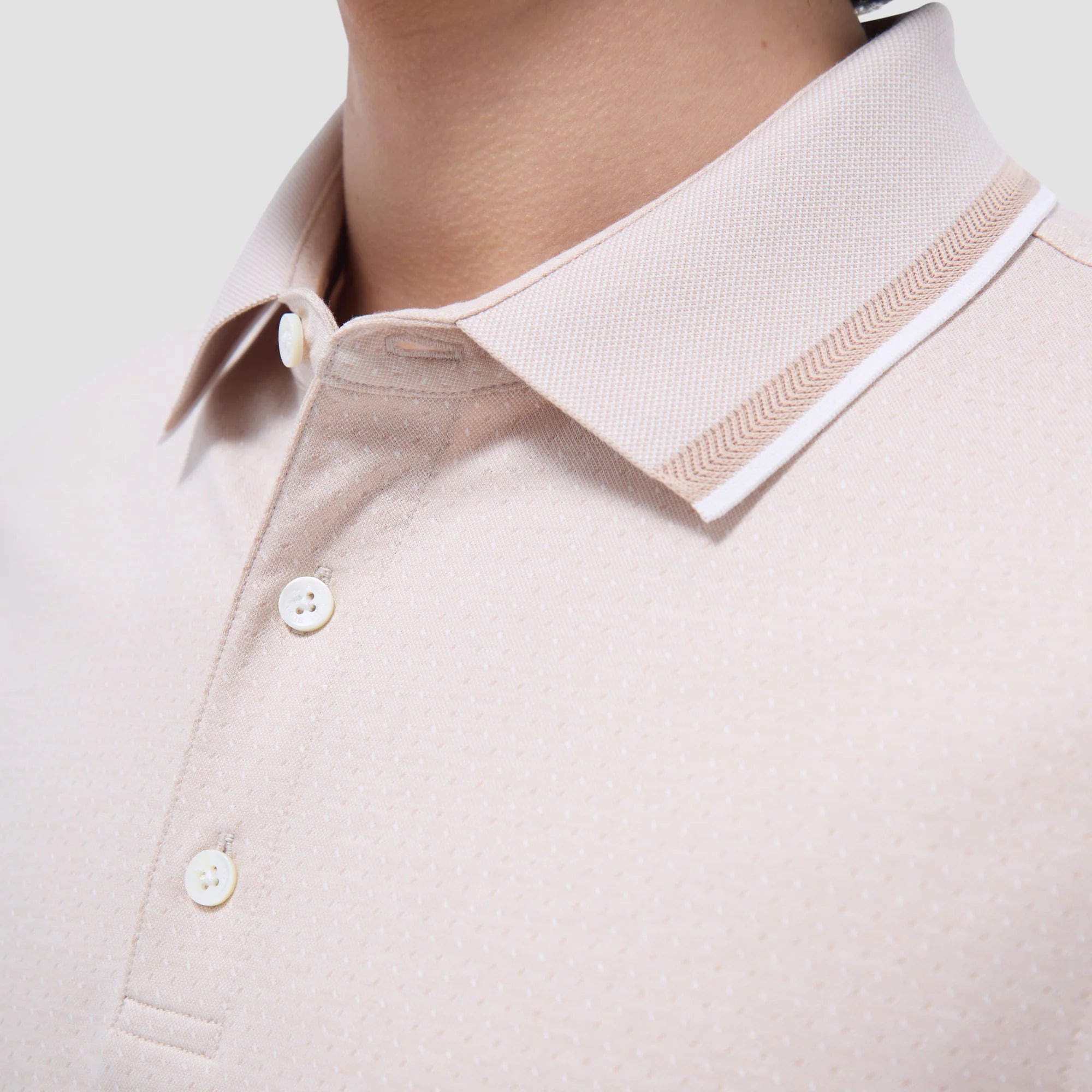 Speckled Bird's Eye Polo Shirt (GF2009F32)