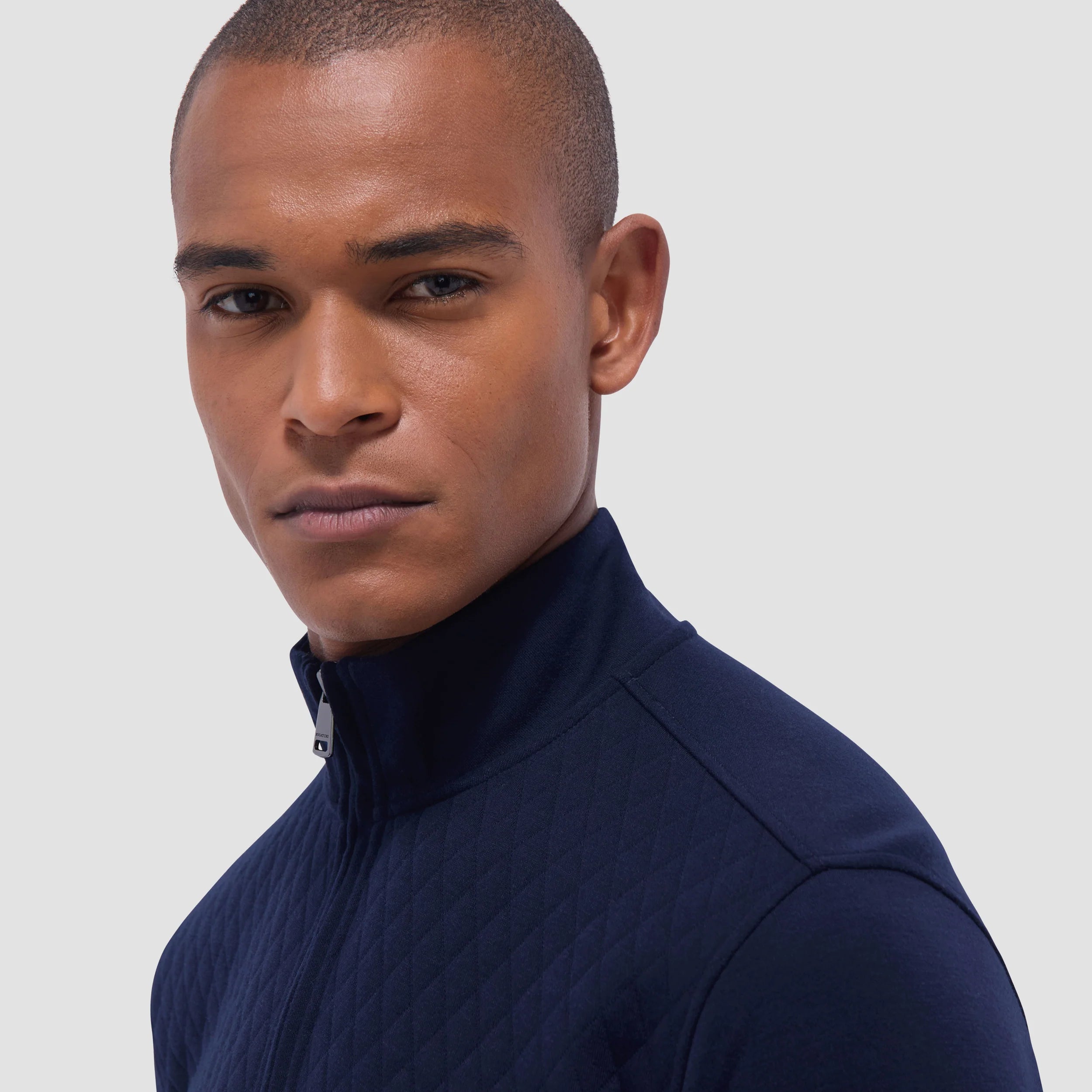 Diamond Quilt Performance Quarter-Zip Pullover (GF2415K71)