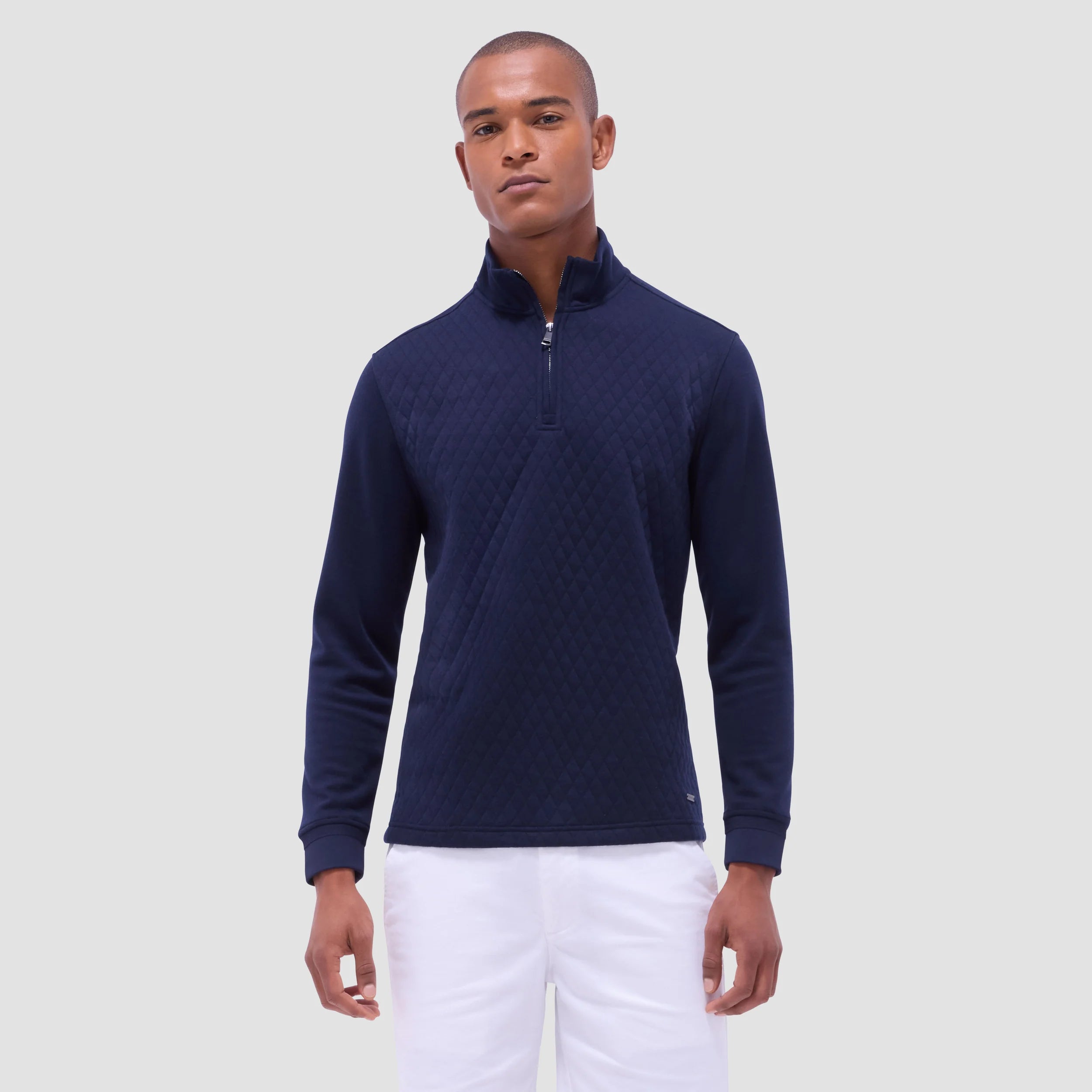 Diamond Quilt Performance Quarter-Zip Pullover (GF2415K71)