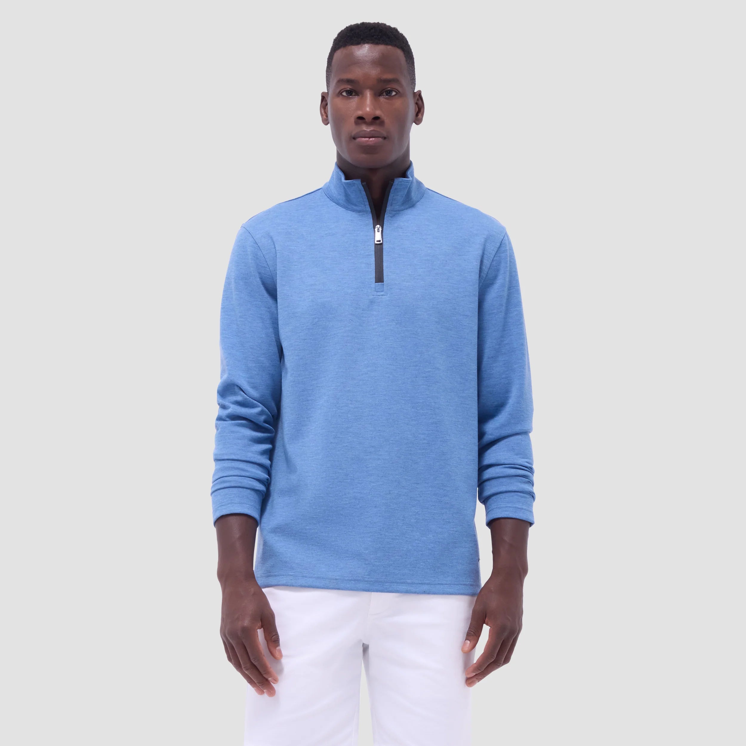 Heather Quarter-Zip Pullover (GF2425K53)