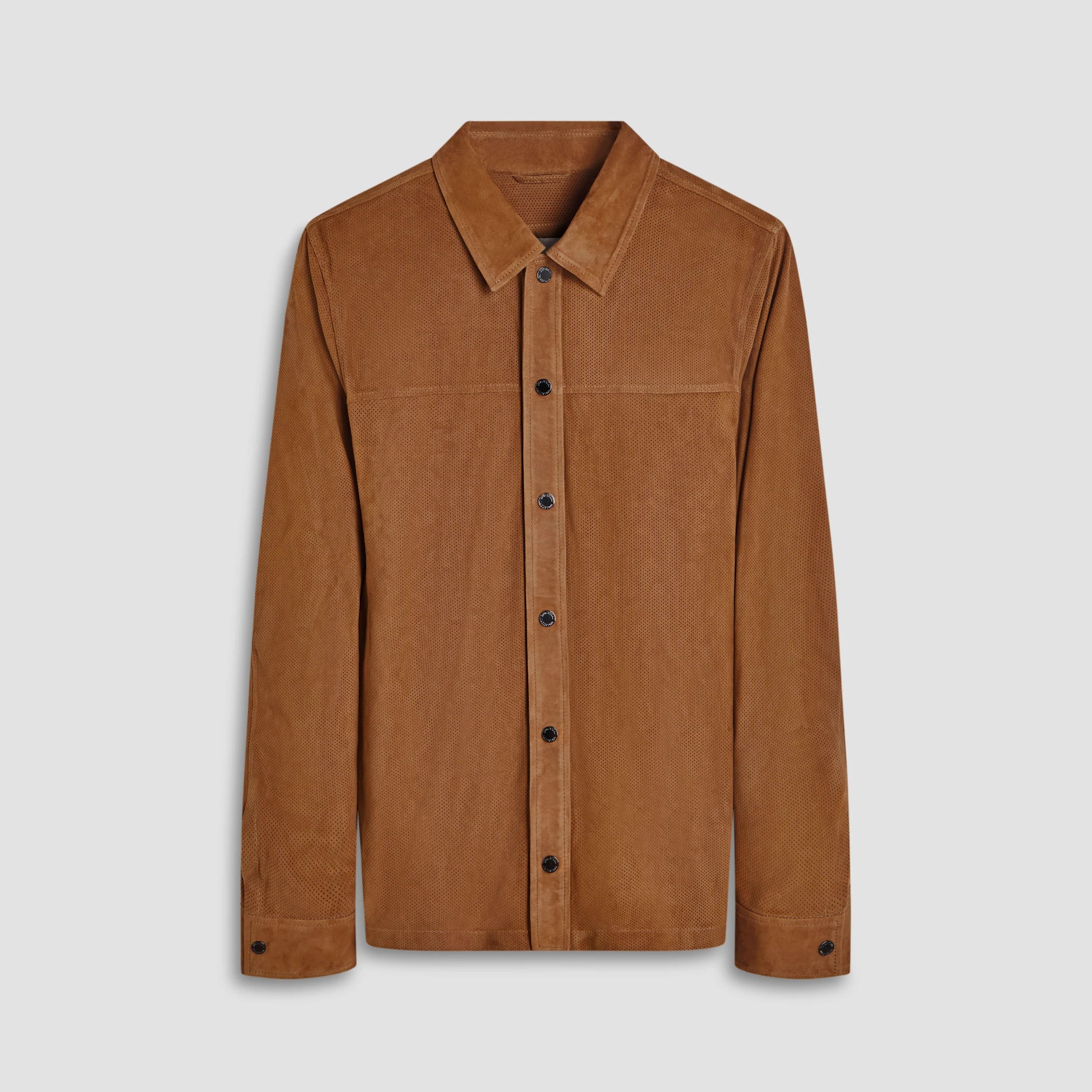 Perforated Suede Shirt Jacket (GX3004SJ5)