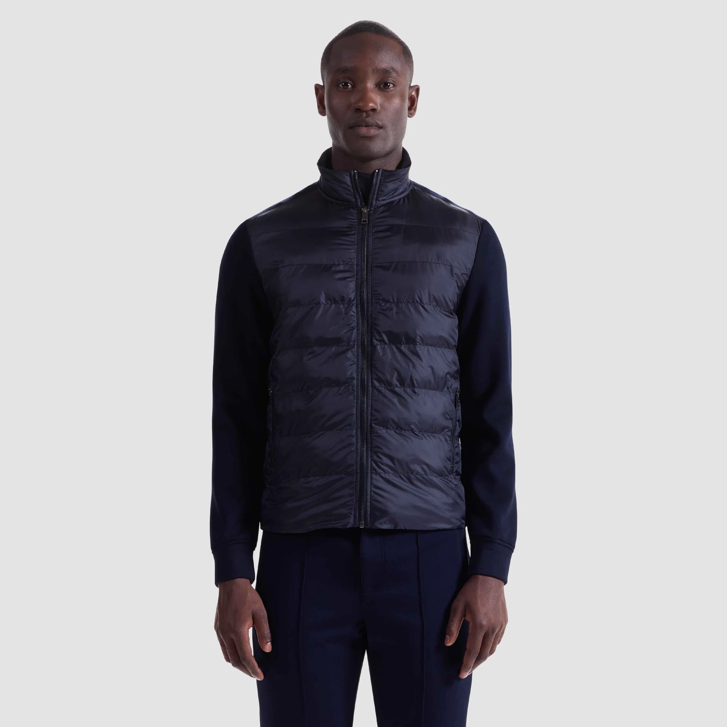 Soft Touch™ Quilted Front Performance Knit Jacket (HF2420K88)