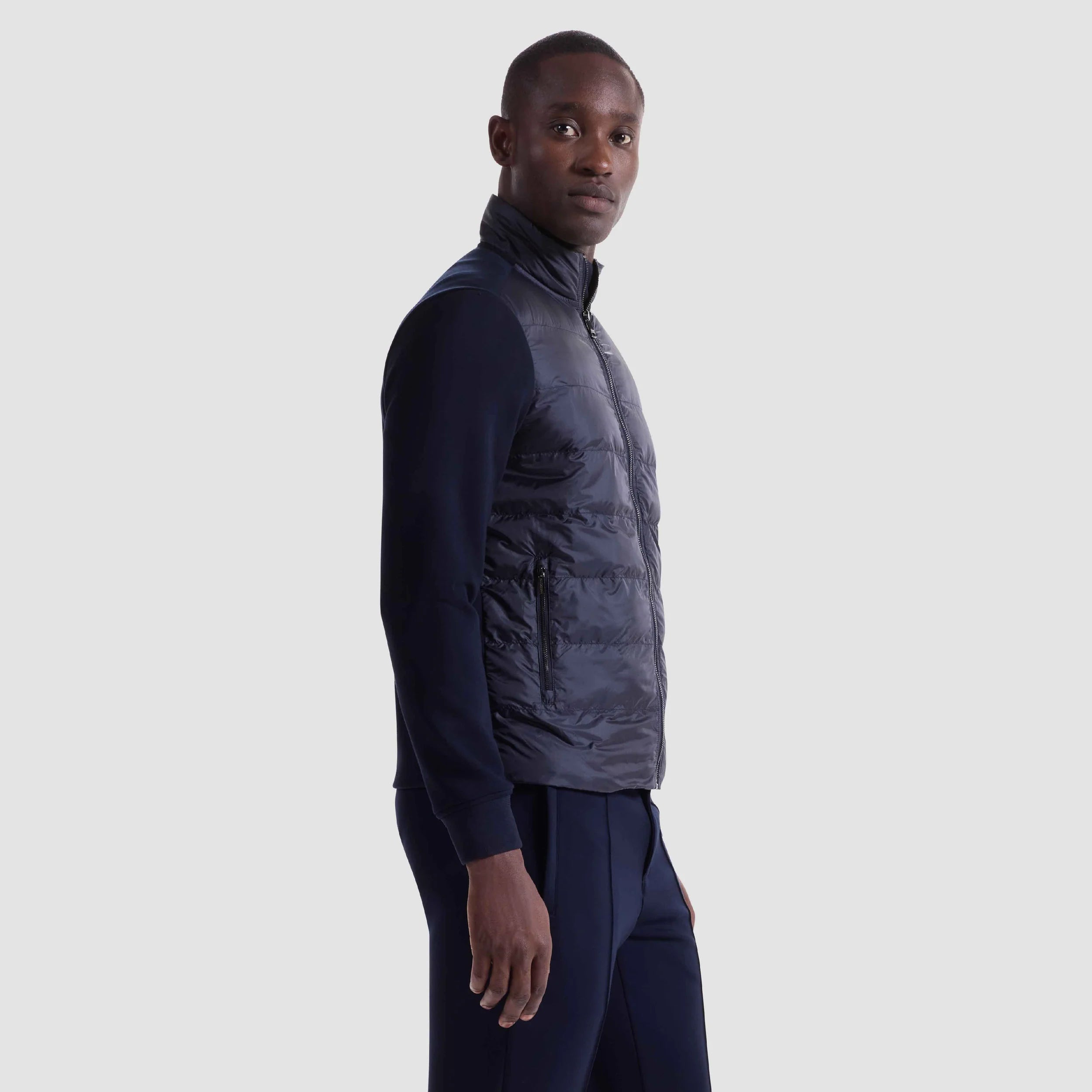 Soft Touch™ Quilted Front Performance Knit Jacket (HF2420K88)