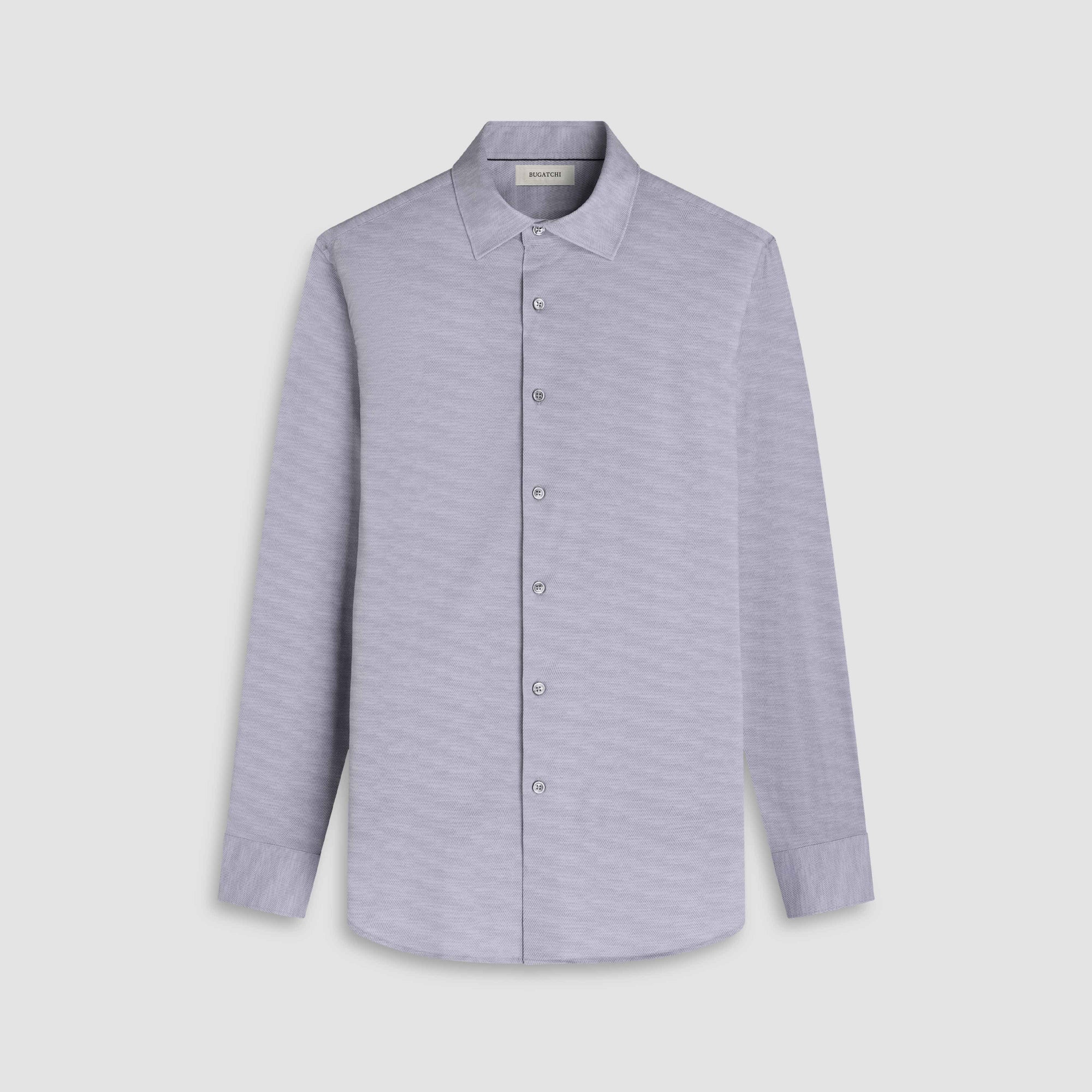 James Herringbone OoohCotton® Shirt (HF9508K60)