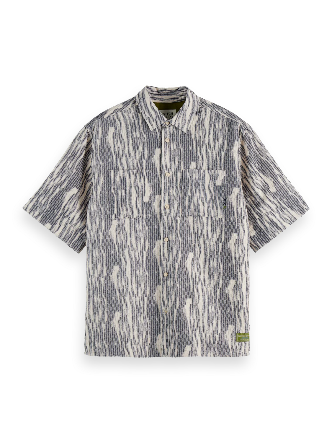 Jacquard Short Sleeve Shirt (181274)