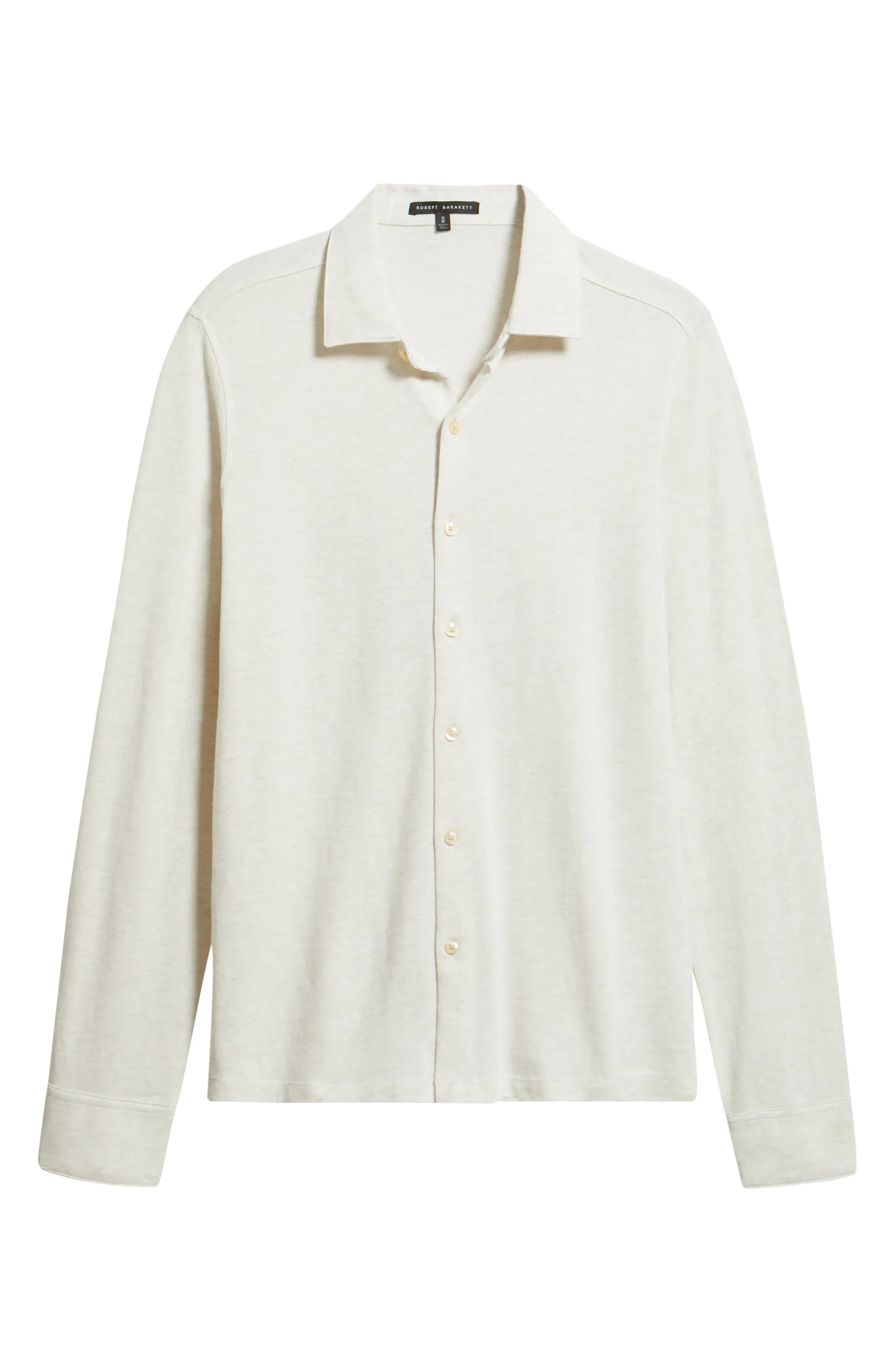 Hornby Long Sleeve Knit Button-Up Shirt
