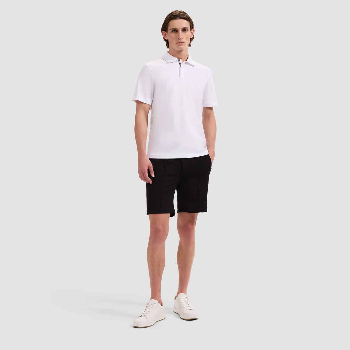 Hendrix Solid Polo Shirt (ISF2600F21)