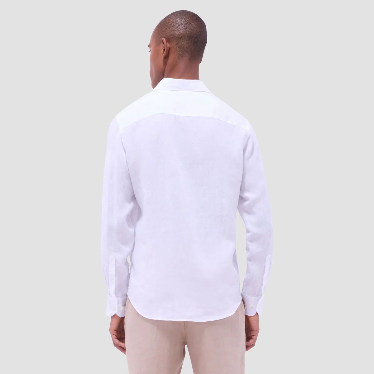 Axel Solid Linen Shirt (ISS5505L7S)