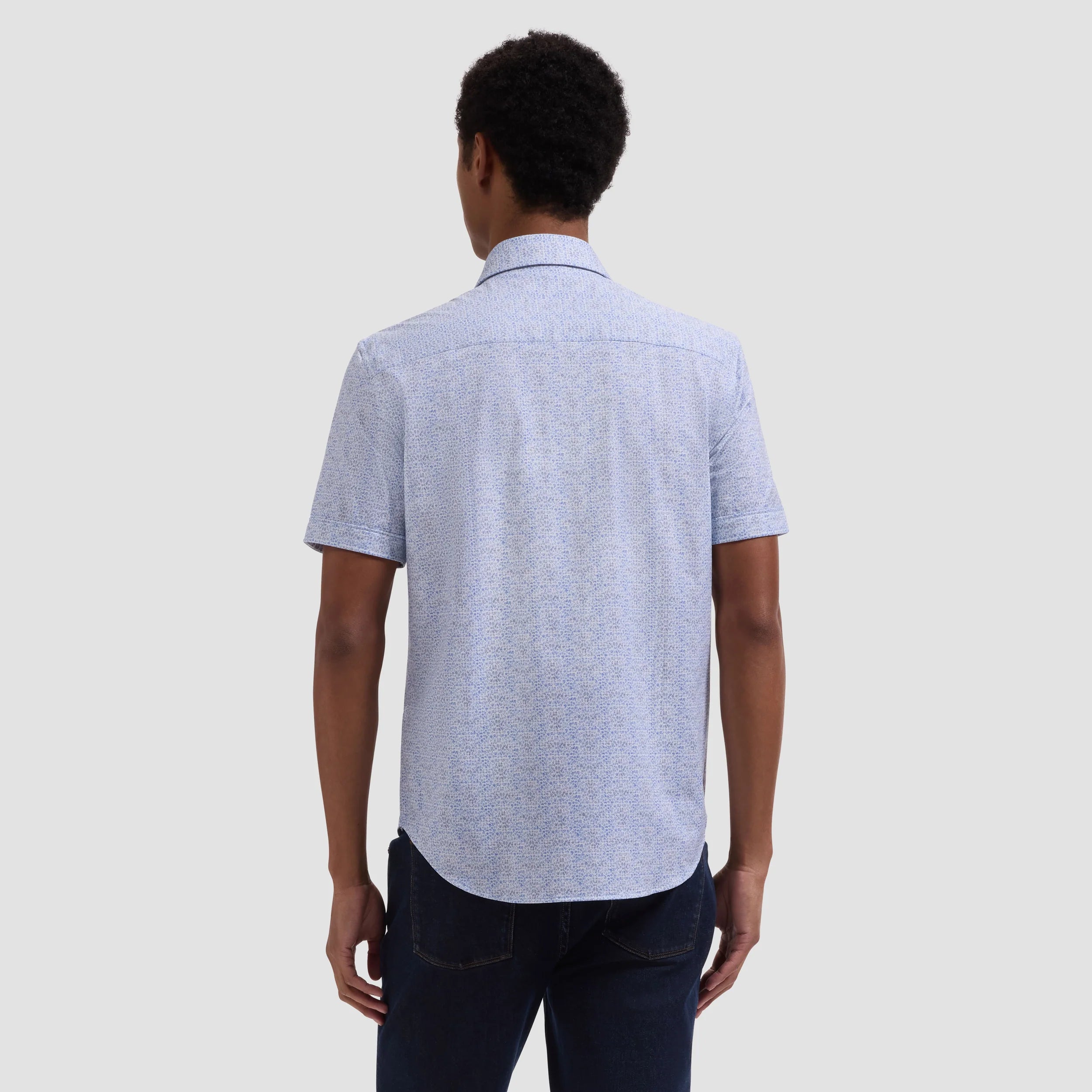 Miles OoohCotton® Mini Abstract Short-Sleeve Shirt (JF9191F40)