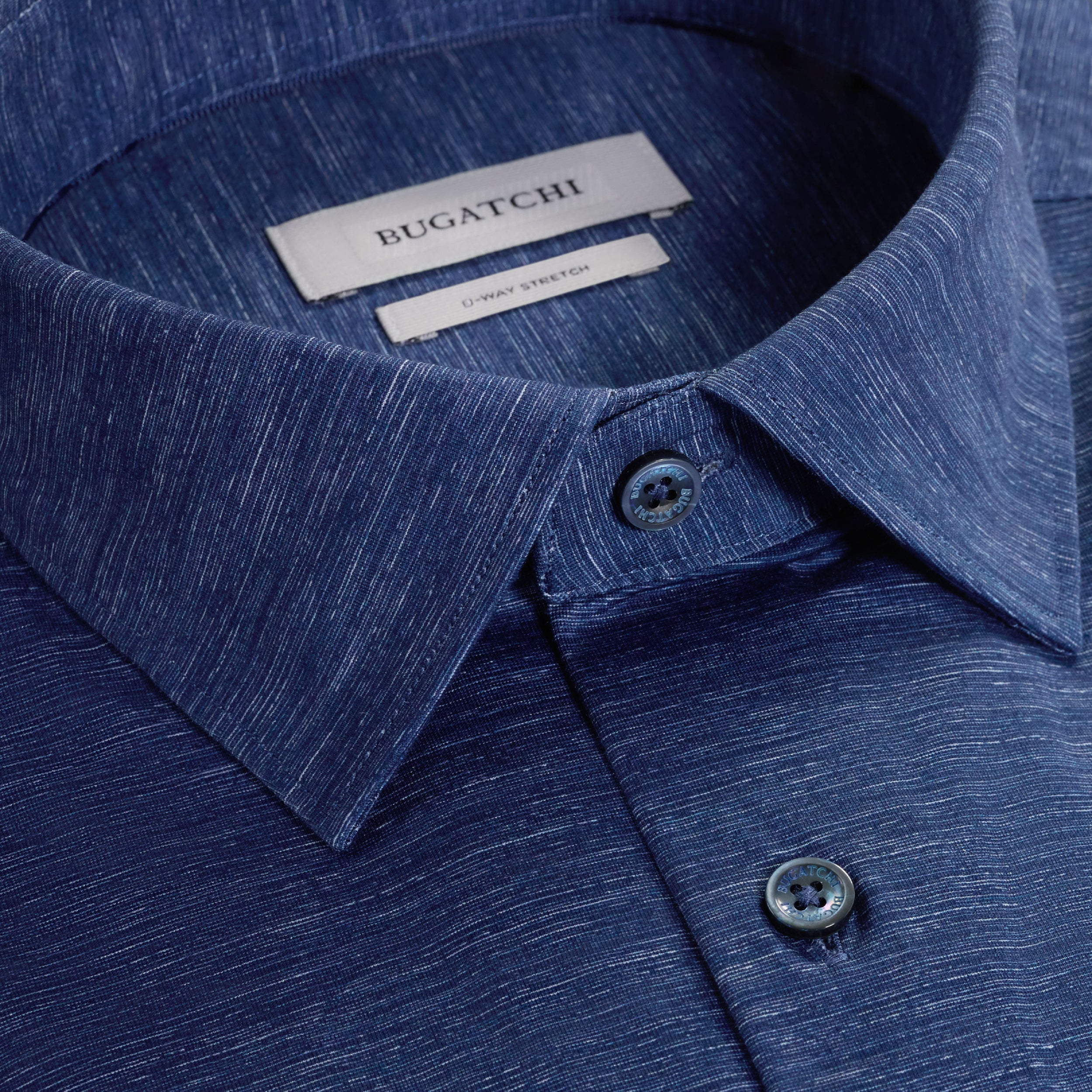 Miles OoohCotton® Melange Short-Sleeve Shirt (JF9505F40)