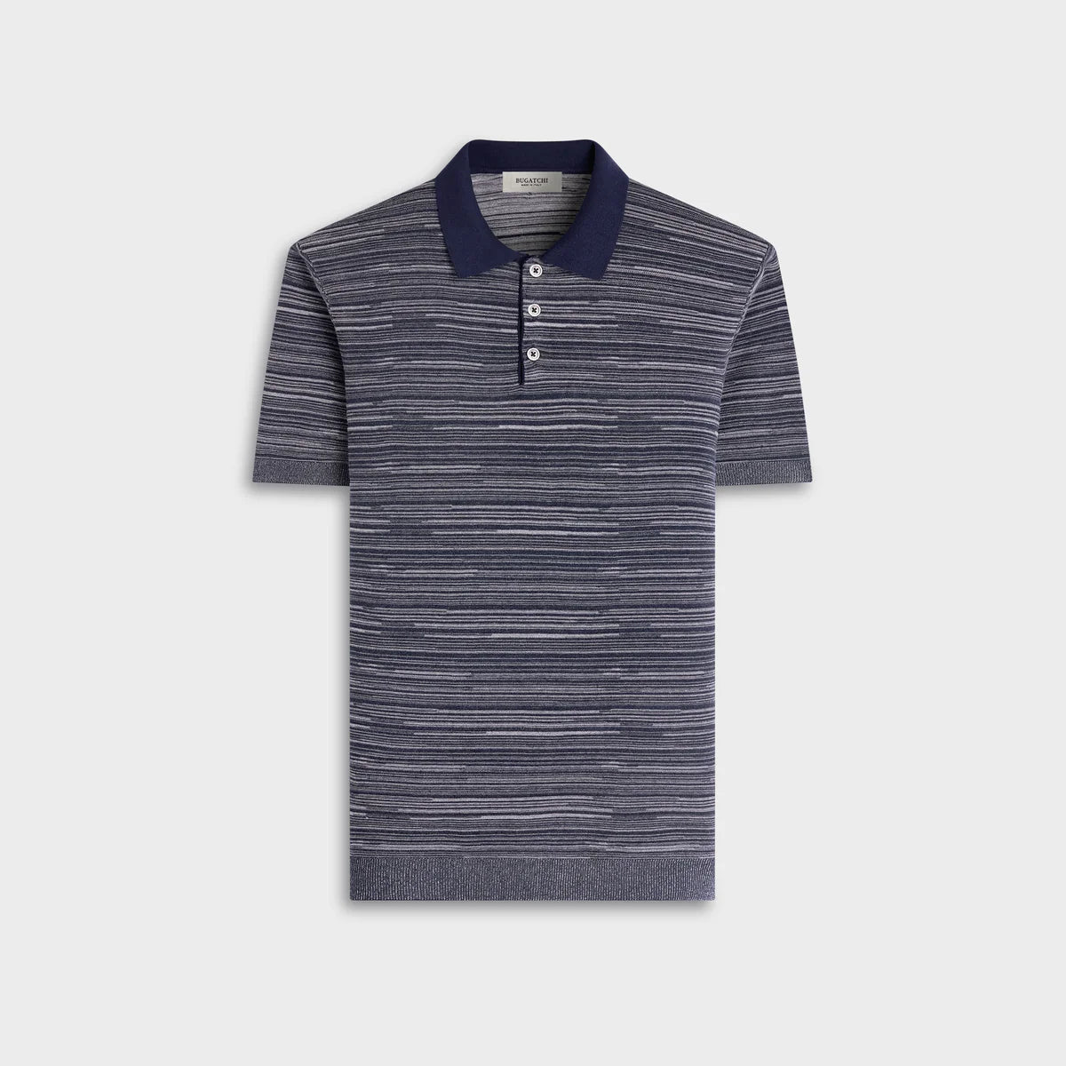 Space-Dyed Short-Sleeve Polo Sweater (JH7500PO1)