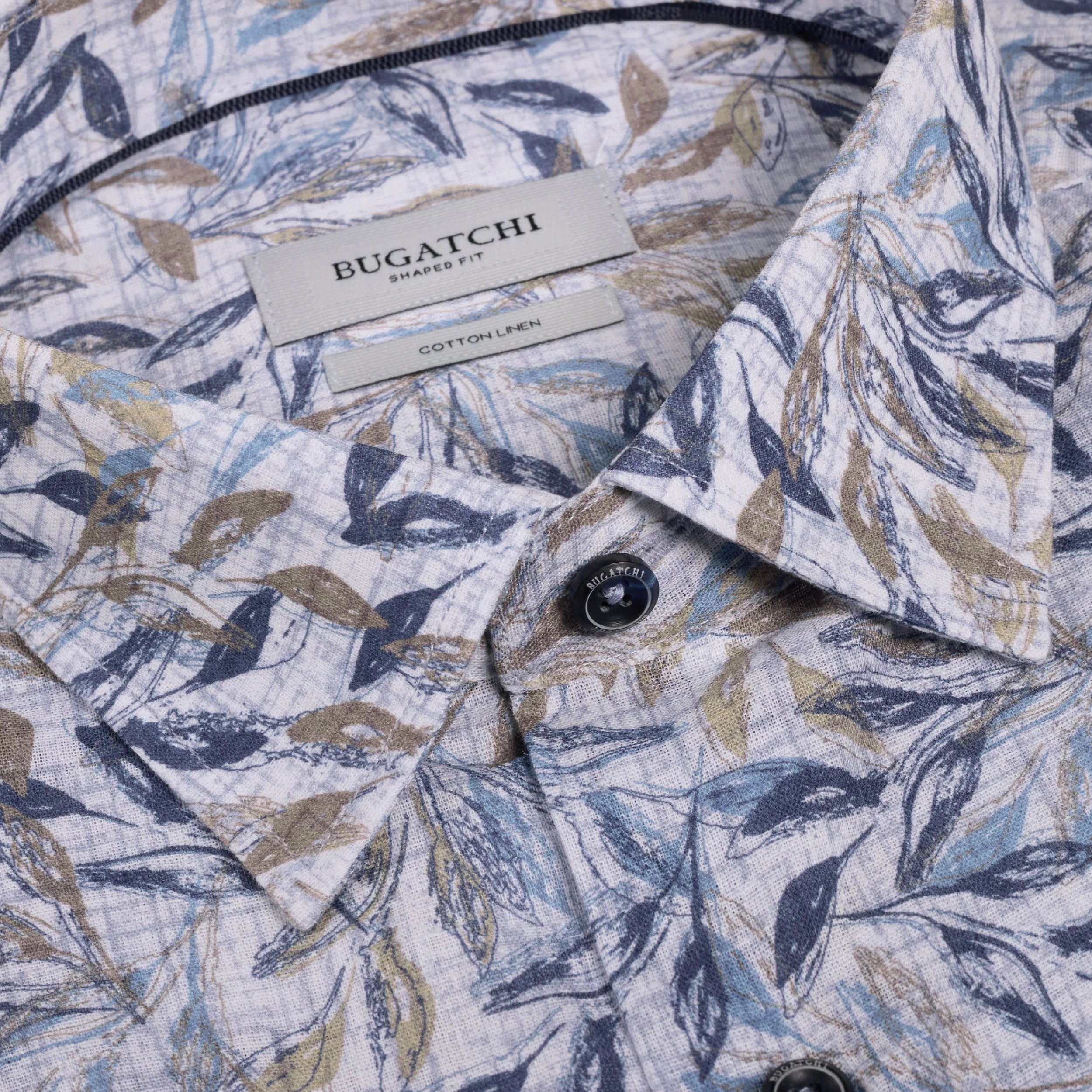 Julian Leaf Print Shirt (JS5015L3S)