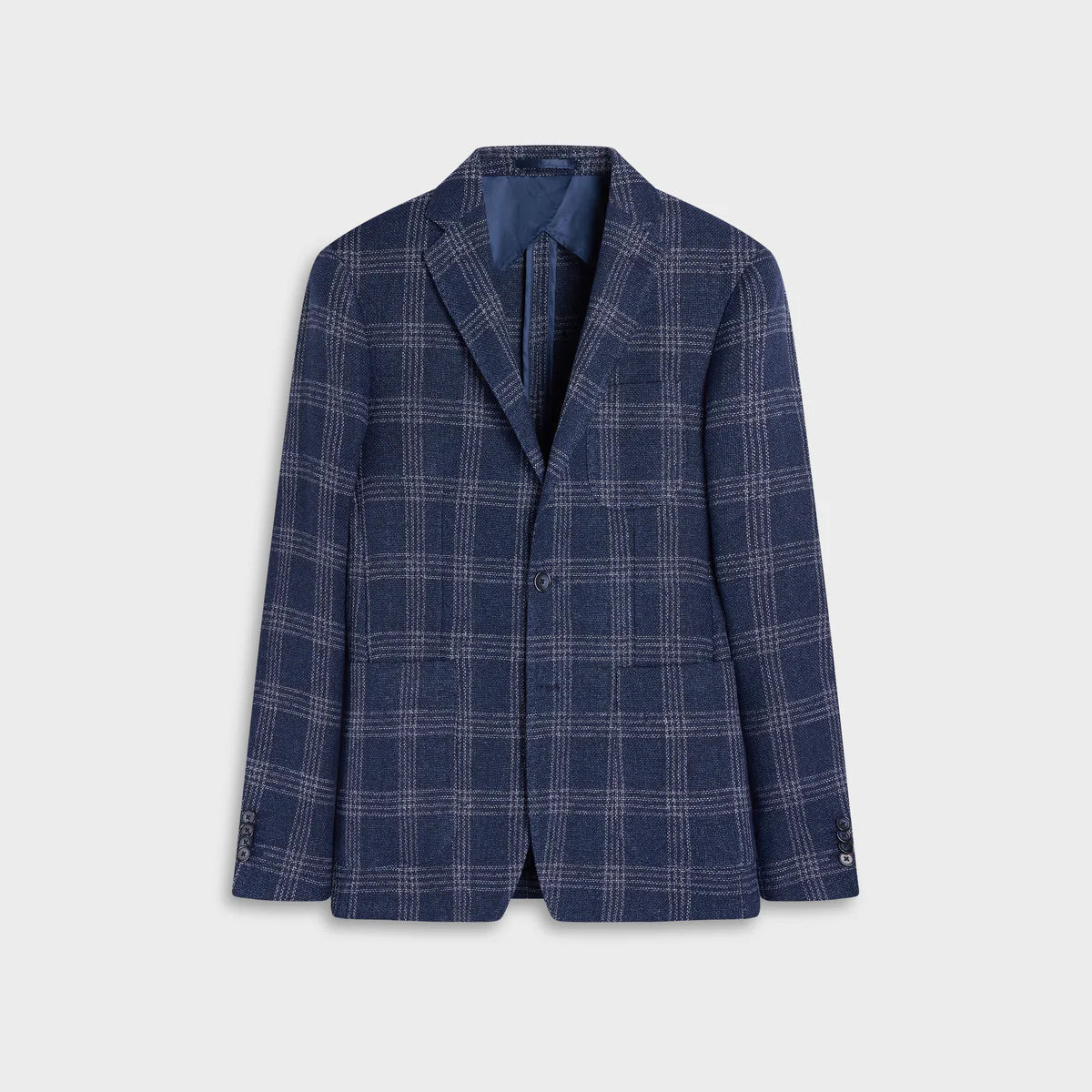 Windowpane Two-Button Blazer (JX7005J5)