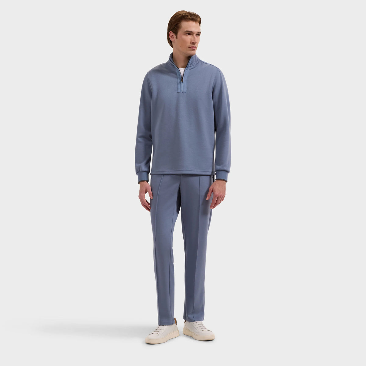 Soft Touch™ Solid Quarter-Zip Pullover (KF2420K47)