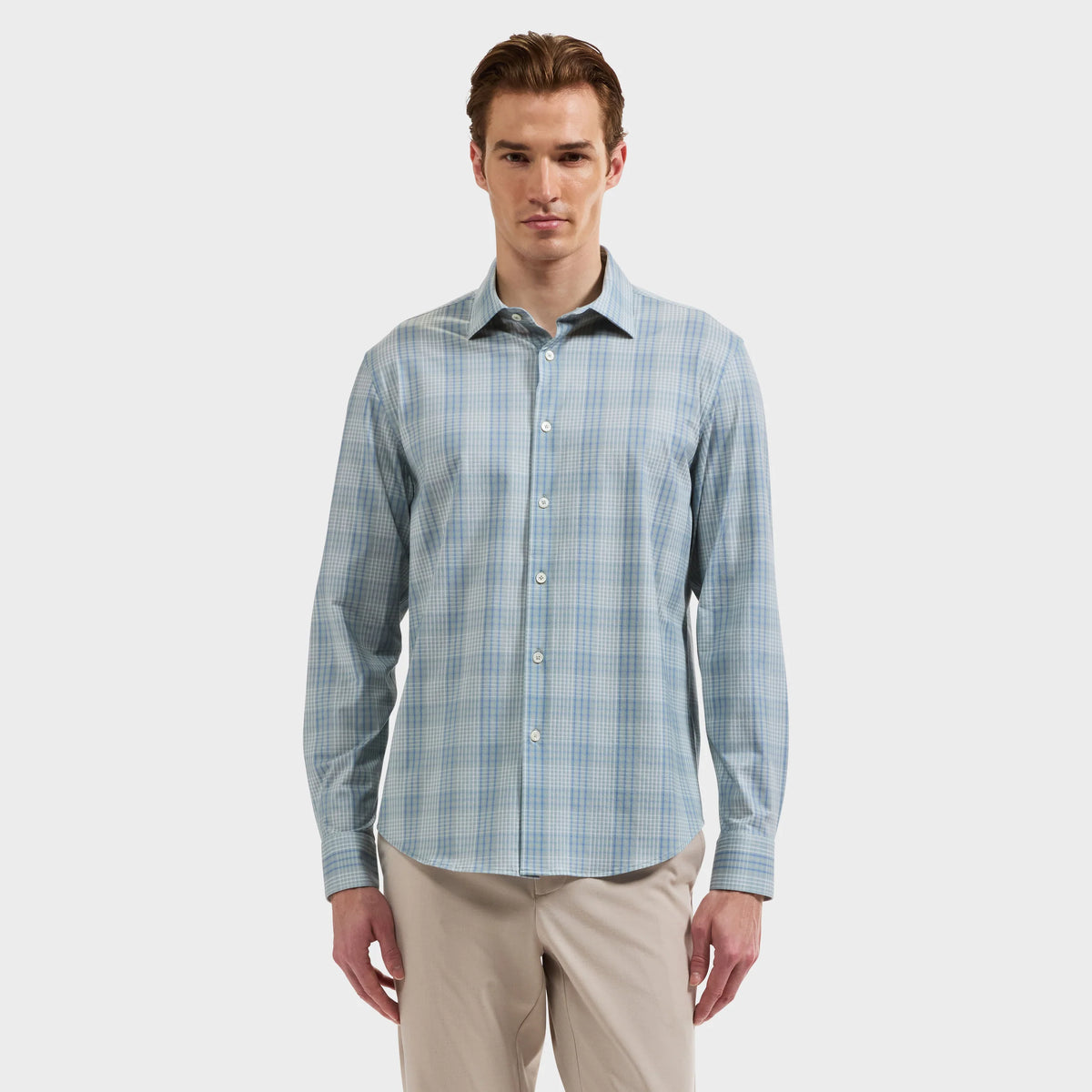 James OoohCotton® Plaid Shirt (KF9208K60)