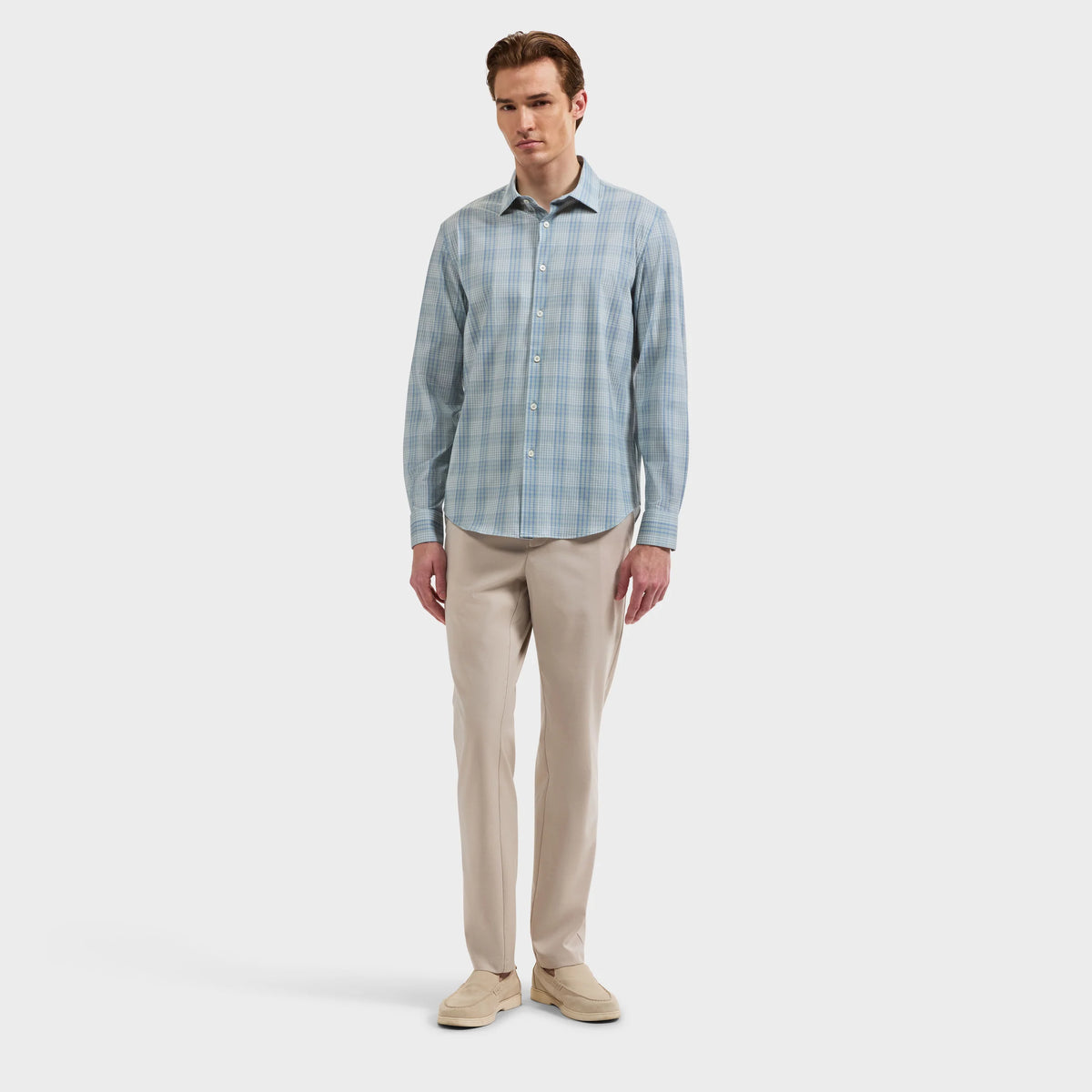 James OoohCotton® Plaid Shirt (KF9208K60)