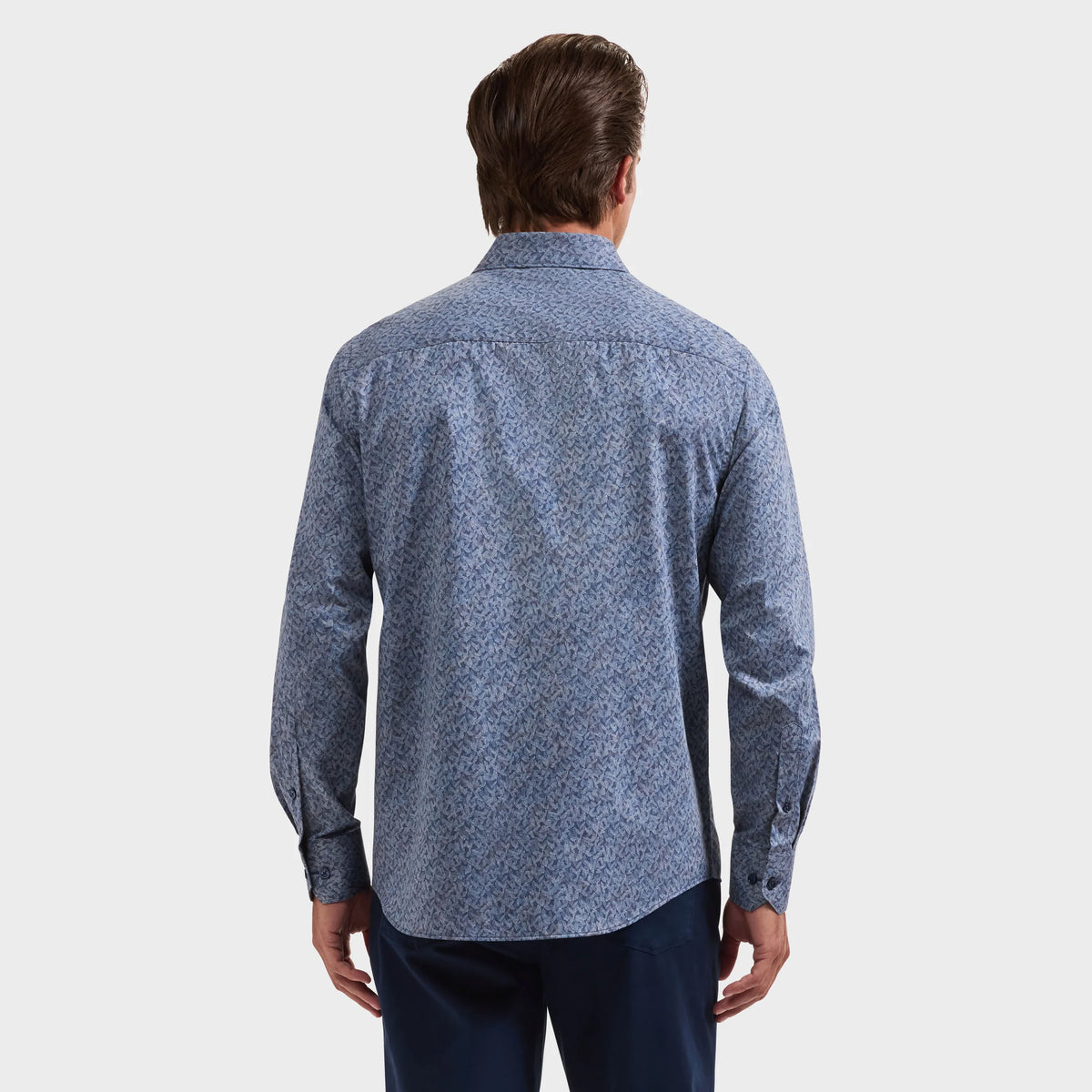 Julian Leaf Print Shirt (KS3044L3S)
