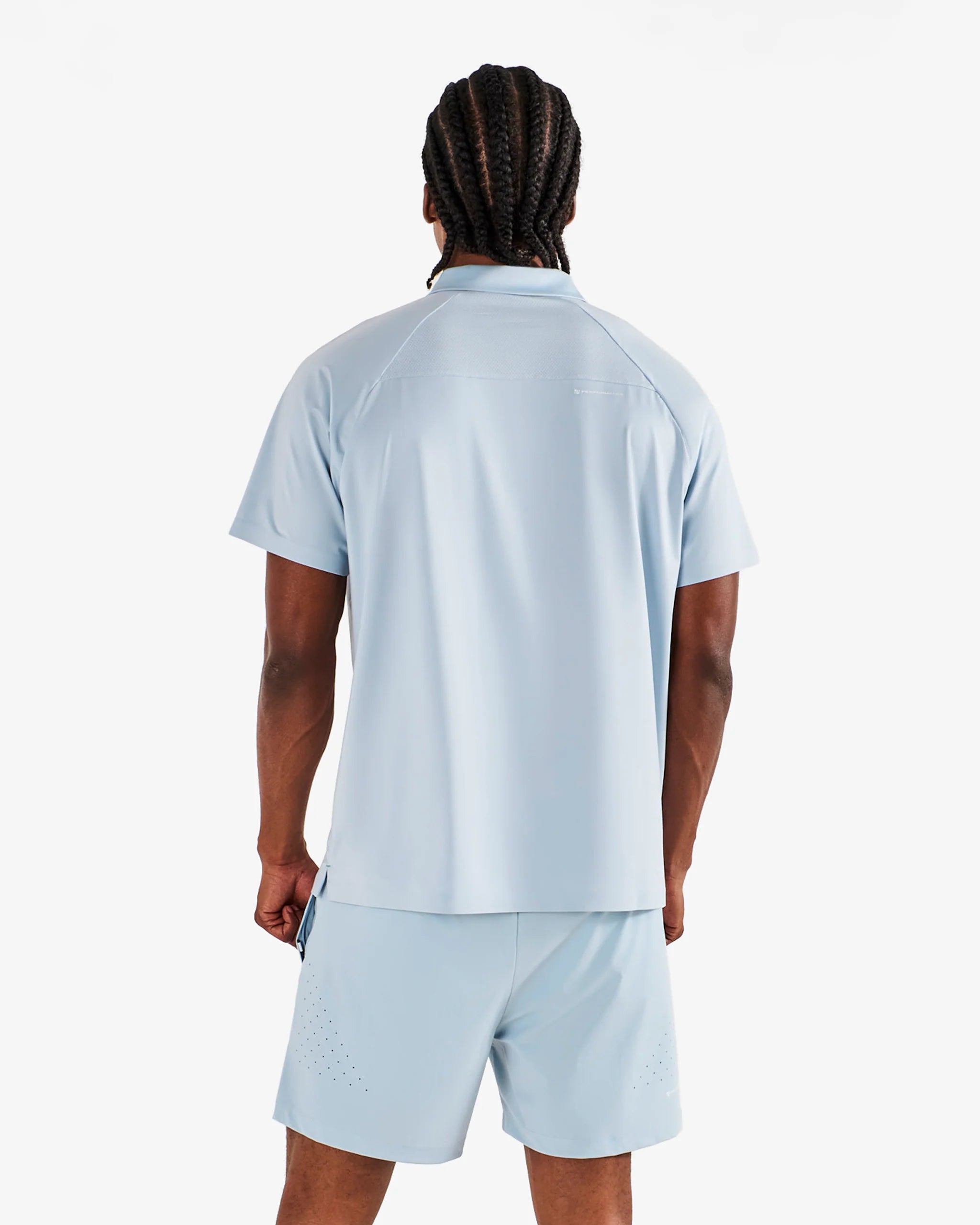 Performance Zip Raglan Polo (M-9582)