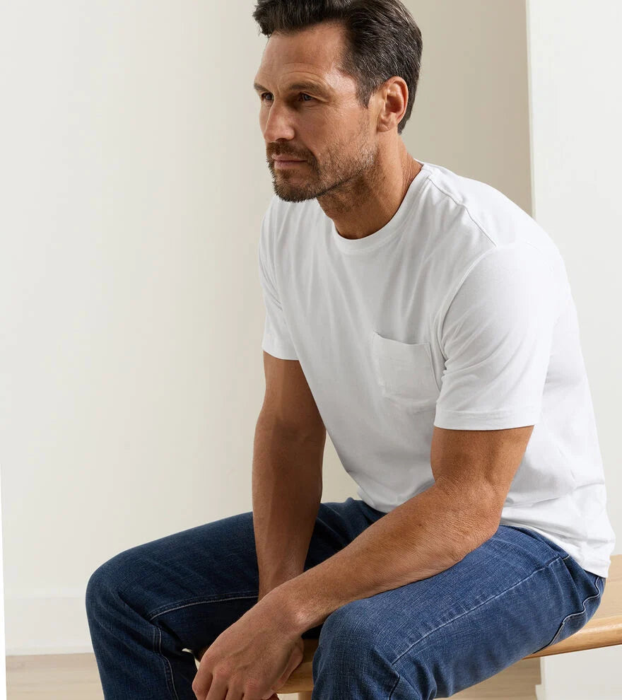 Crown Comfort Short-Sleeve Pocket Tee (MA26K41)