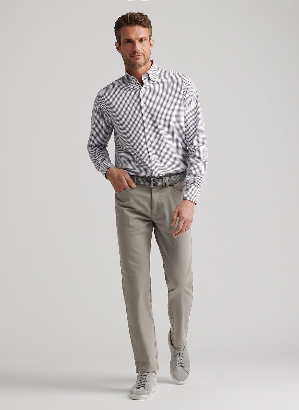 Signature Sateen Five-Pocket Pant (ME0B40FB)