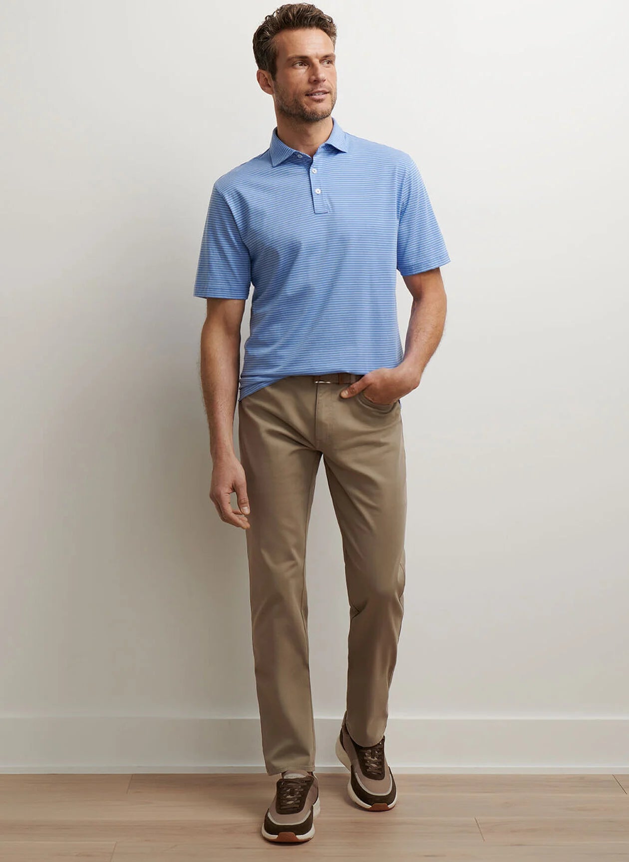 Signature Sateen Five Pocket Pant (ME0B40FB)