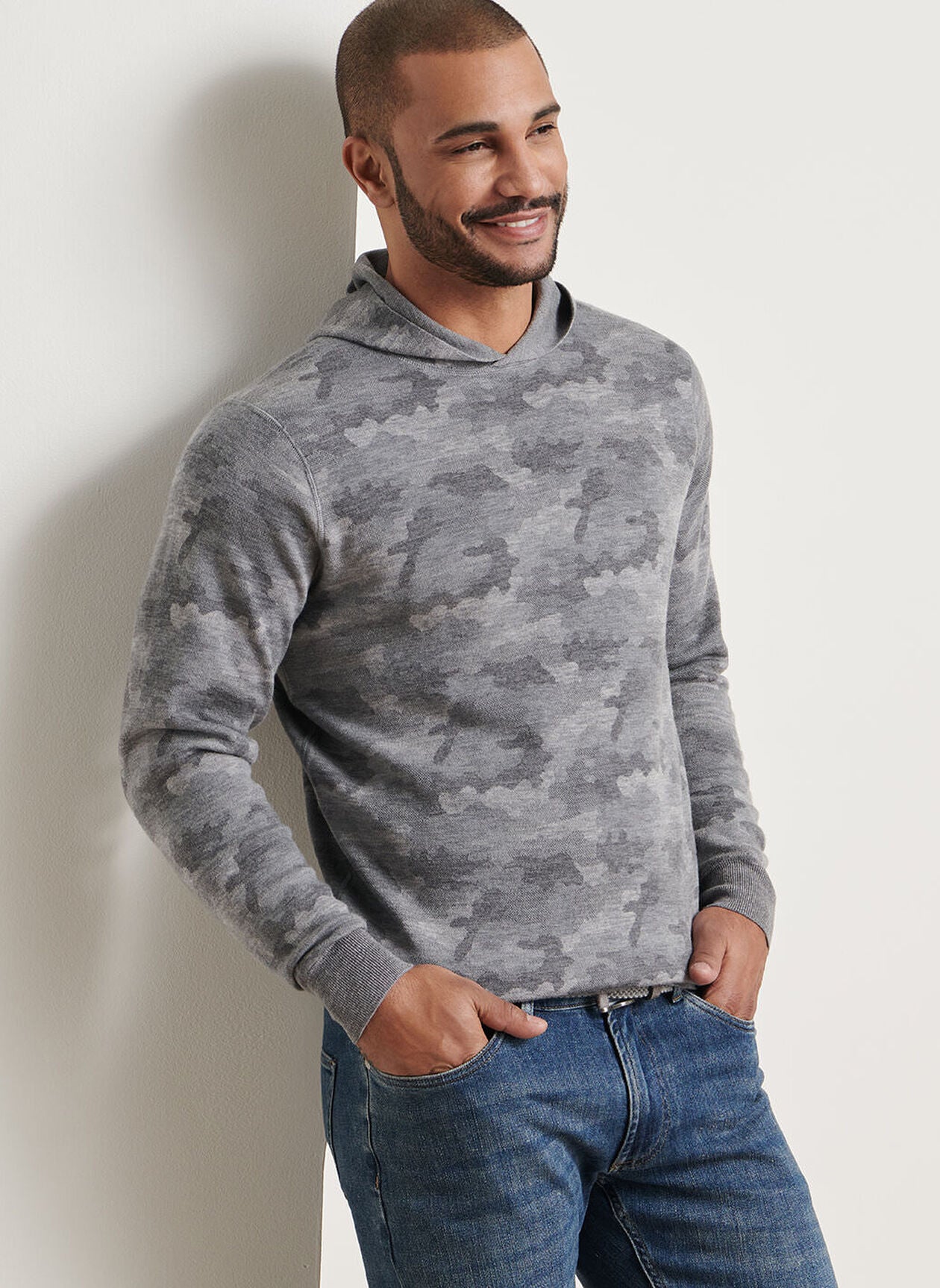 Reversible Camo Popover Hoodie (MF25ES01)