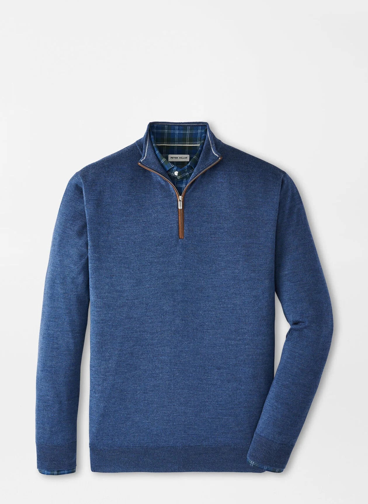 Autumn Crest Suede Trim Quarter-Zip (MF25S03)