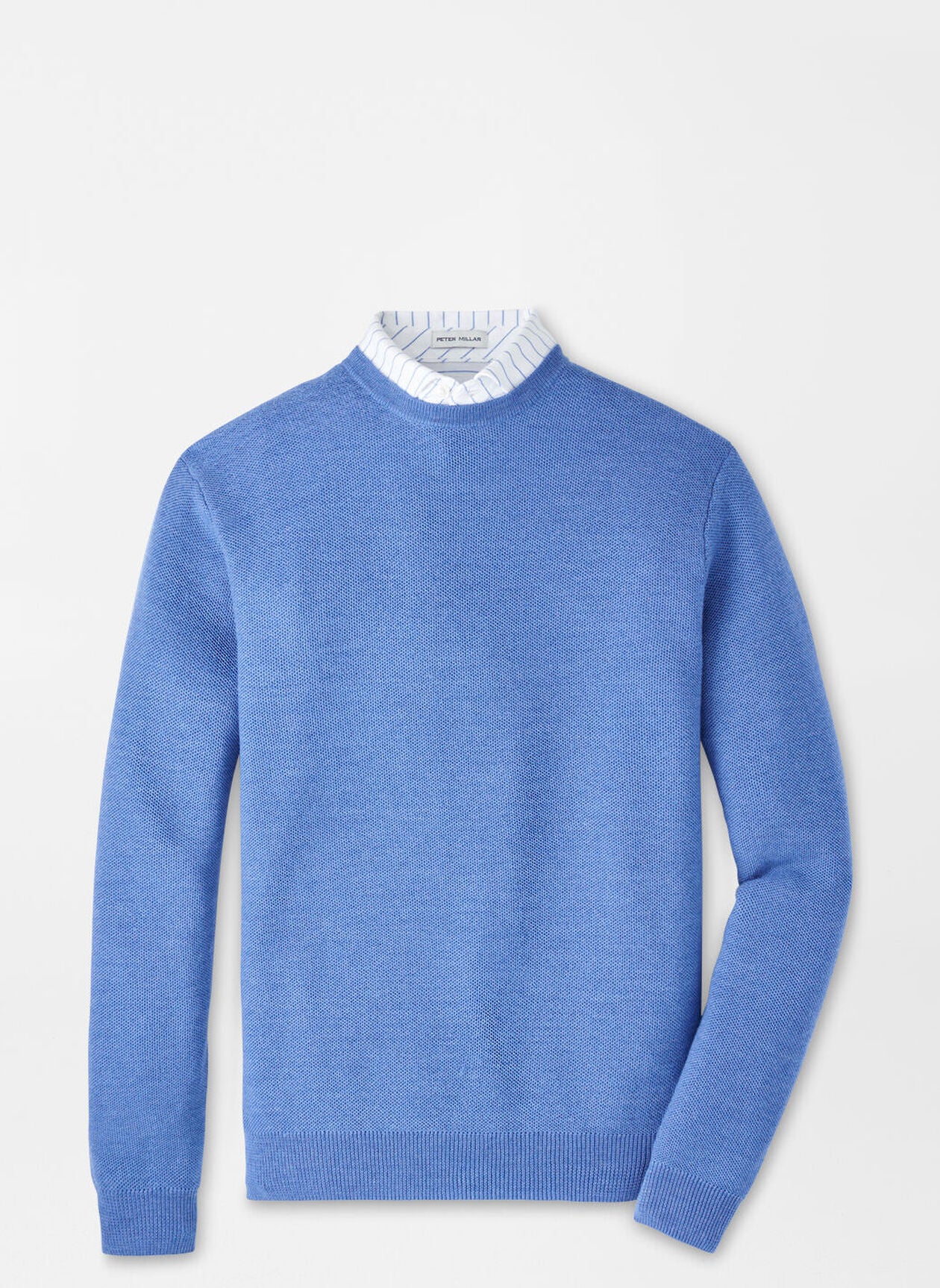 Autumn Crest Honeycomb Crewneck Sweater (MF25S44)