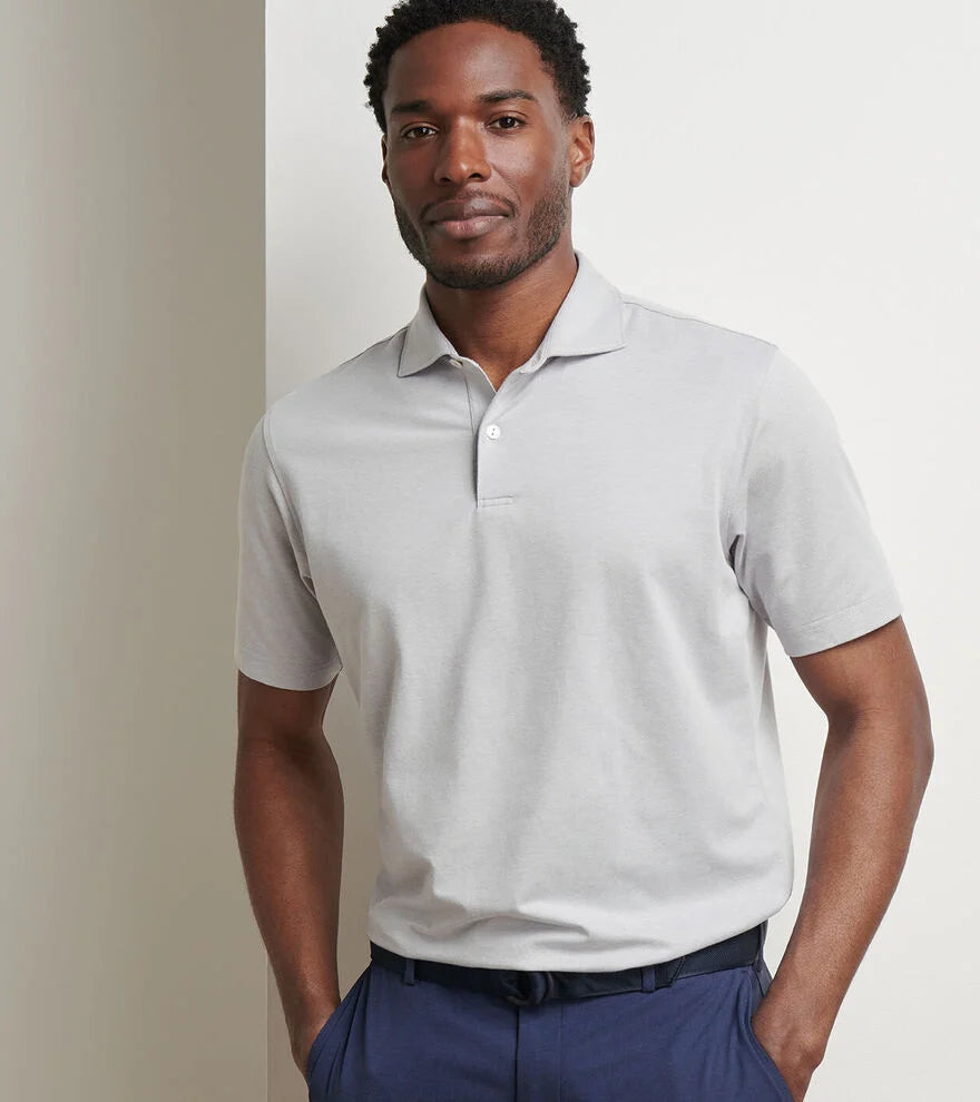 Albatross Cotton-Blend Piqué Polo (MF25XK55E)