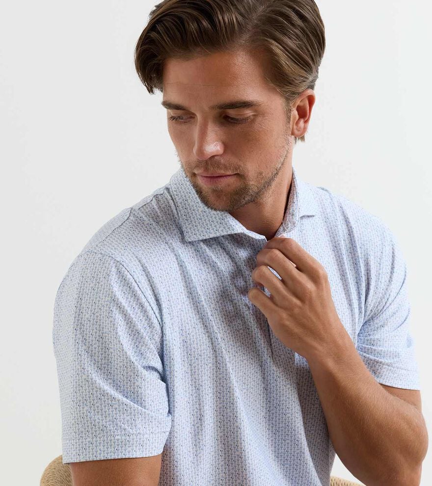 Paper Plane Performance Jersey Polo (MS26EK14S)