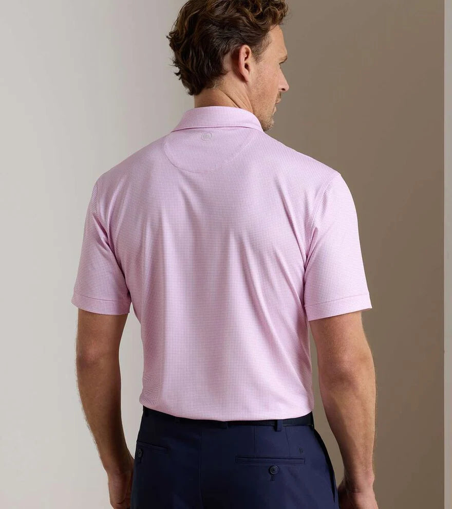 Gingham Performance Jersey Polo (MS26EK15S)