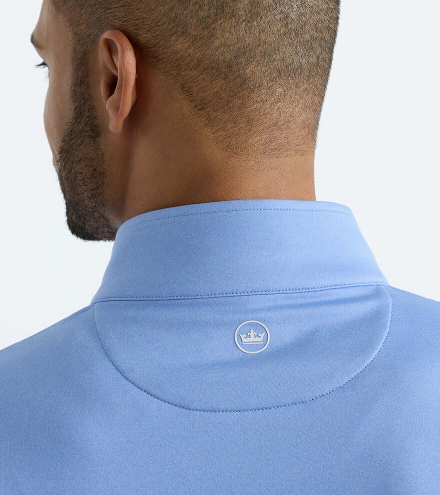 Perth Melange Performance Quarter Zip (MS26EK40B)