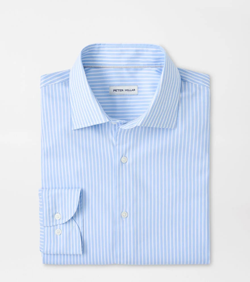 Langley Crown Lite Cotton-Stretch Sport Shirt (MS26W07LTS)