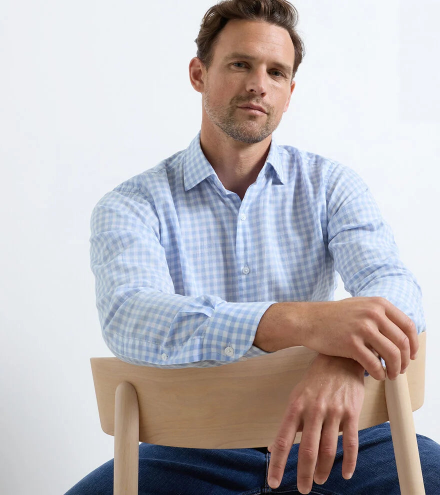 Breeze Cotton Lyocell Sport Shirt (MS26W67LTS)