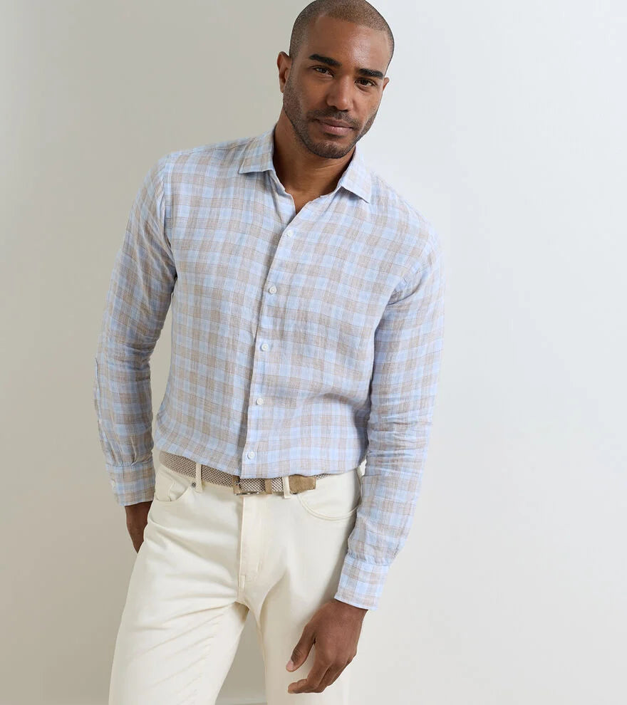 Milo Linen Sport Shirt (MS26W69LTS)