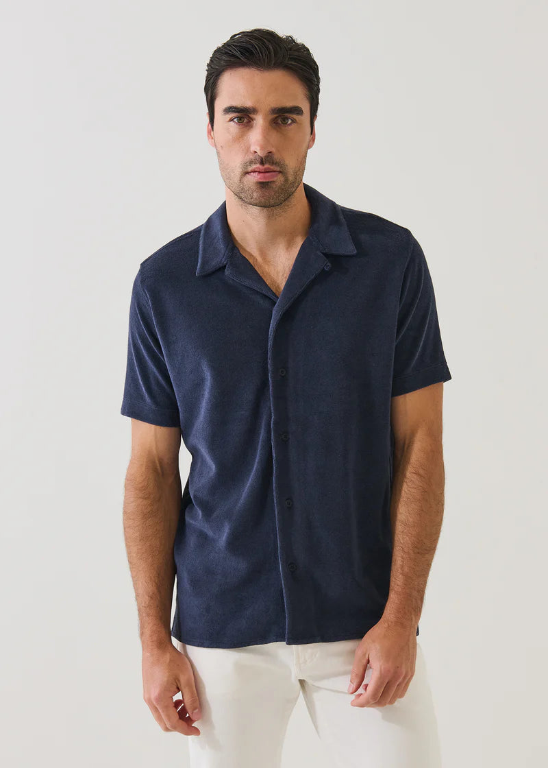 Beach Terry Camp Collar Shirt (P92D06X)