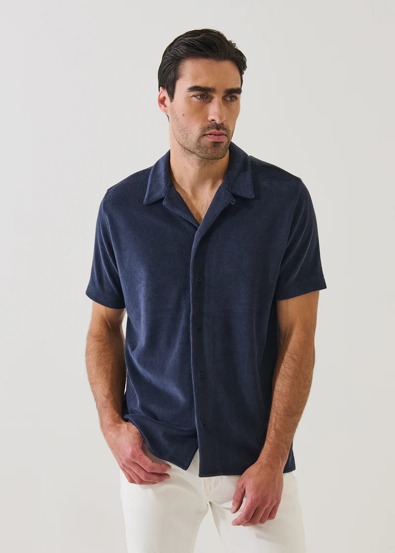 Beach Terry Camp Collar Shirt (P92D06X)
