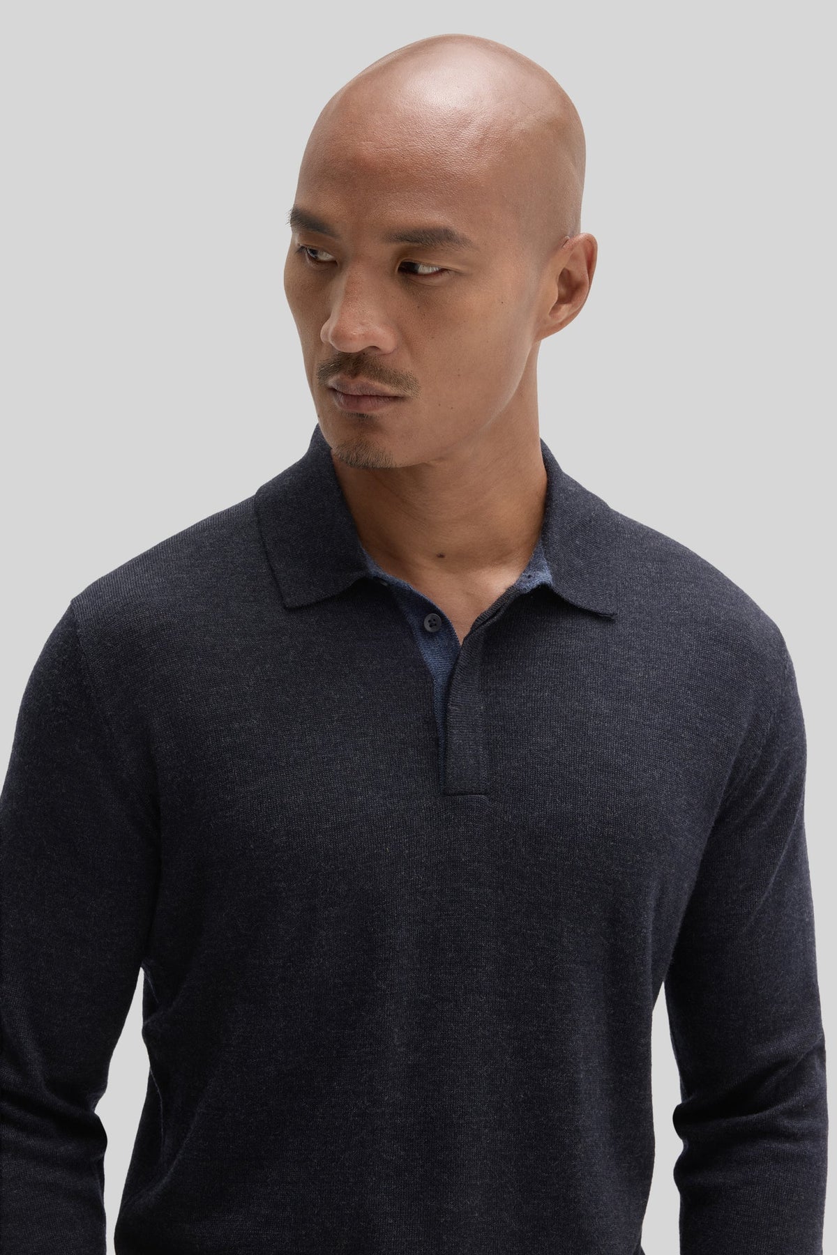 Thomas Long Sleeve Sweater Polo FW26 (RB52138)