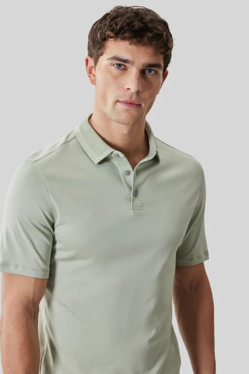 The Barakett Textured Collar Polo (RB61210)
