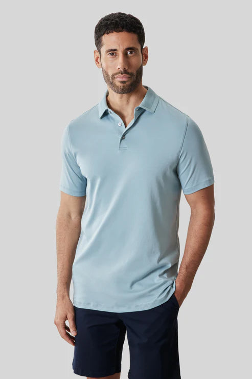 The Barakett Textured Collar Polo (RB61210)