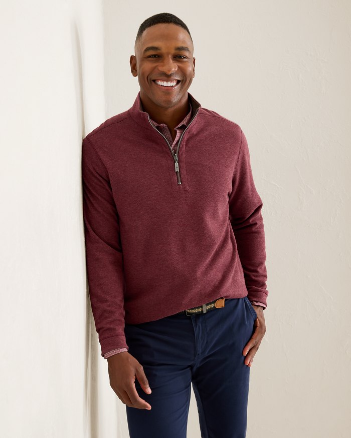 Flipview Reversible Half-Zip Sweatshirt (ST227663)