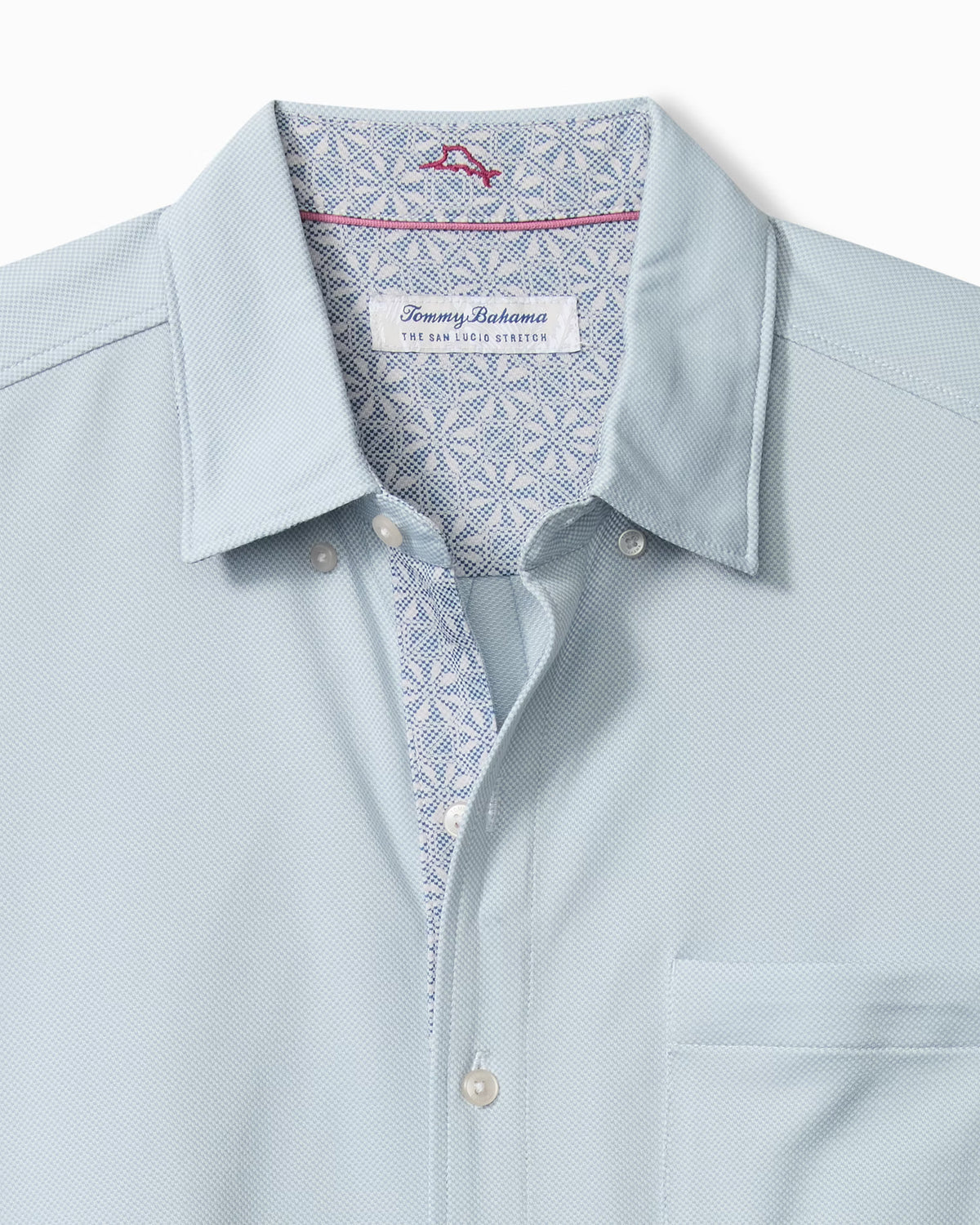 San Lucio Breeze Five O'Clock Stretch Knit Shirt (ST228100)